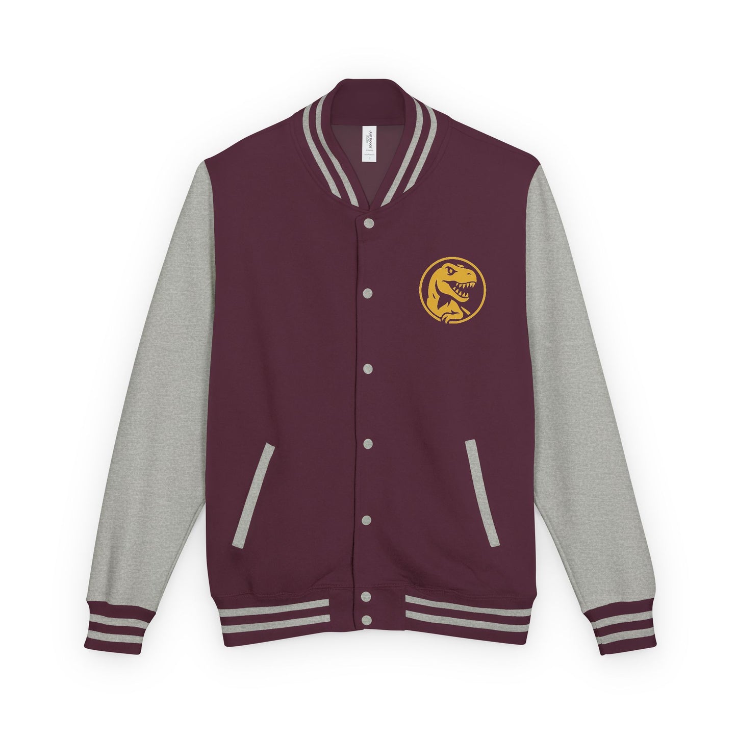 Unisex Heavyweight Letterman Jacket - Vintage Style, Perfect Gift for Recovery and Motivation, Casual Wear, Sports Jacket, College Style