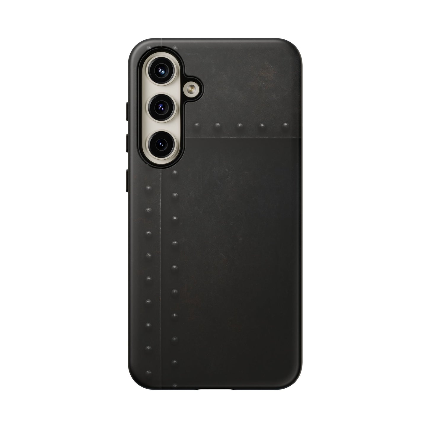 Steel & Smoke – Riveted Shadows Phone Case