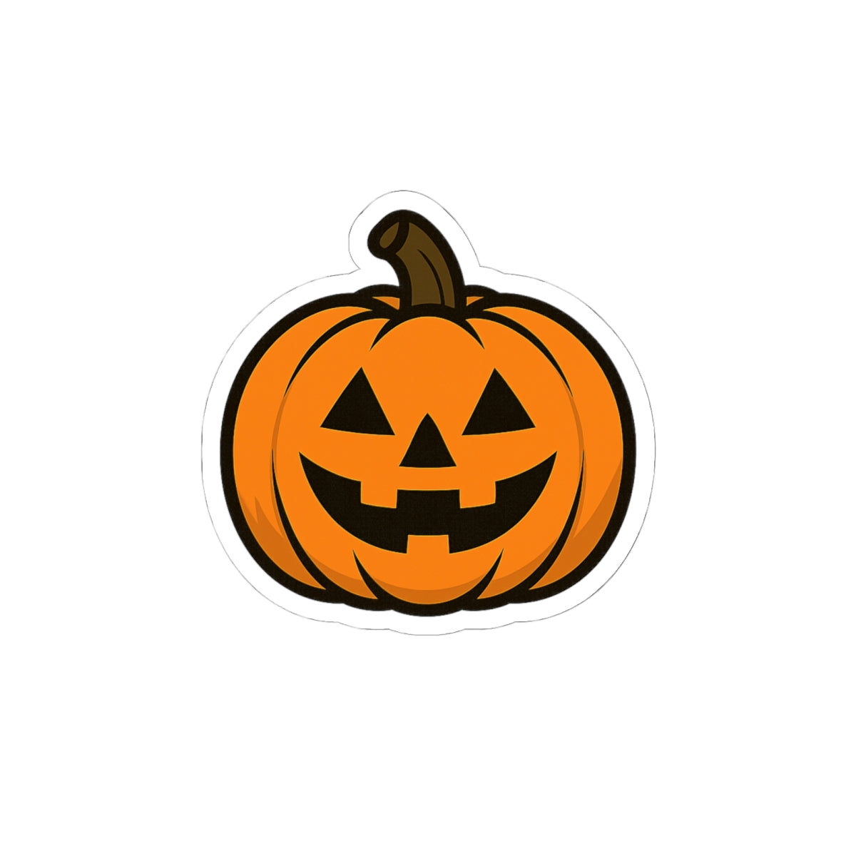 Halloween Pumpkin Kiss-Cut Stickers | Cute Decor, Seasonal Gifts, Scrapbooking, Party Favors, Laptop Stickers