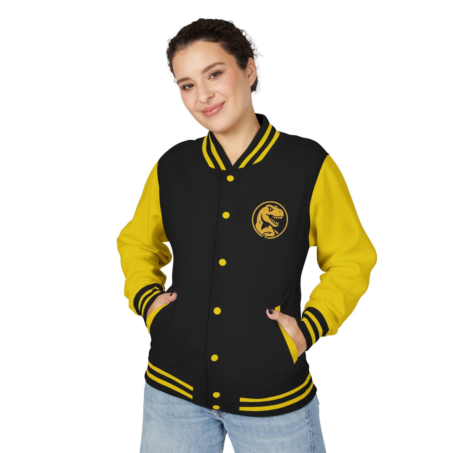 Unisex Heavyweight Letterman Jacket - Vintage Style, Perfect Gift for Recovery and Motivation, Casual Wear, Sports Jacket, College Style