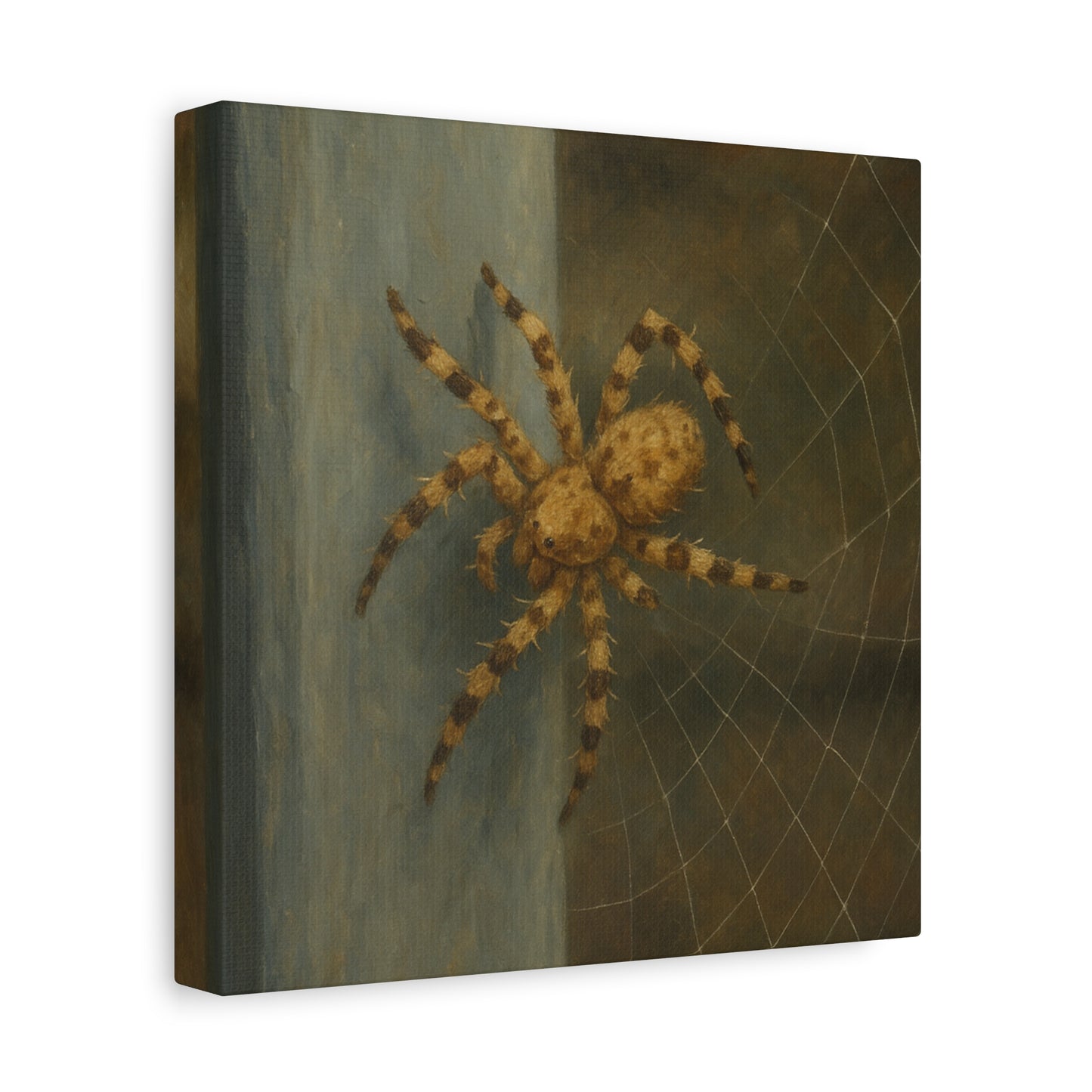Spider Wall Art Print, Creepy Decor, Halloween Home Accent, Nature Lover Gift, Gothic Wall Hanging, Spooky Art