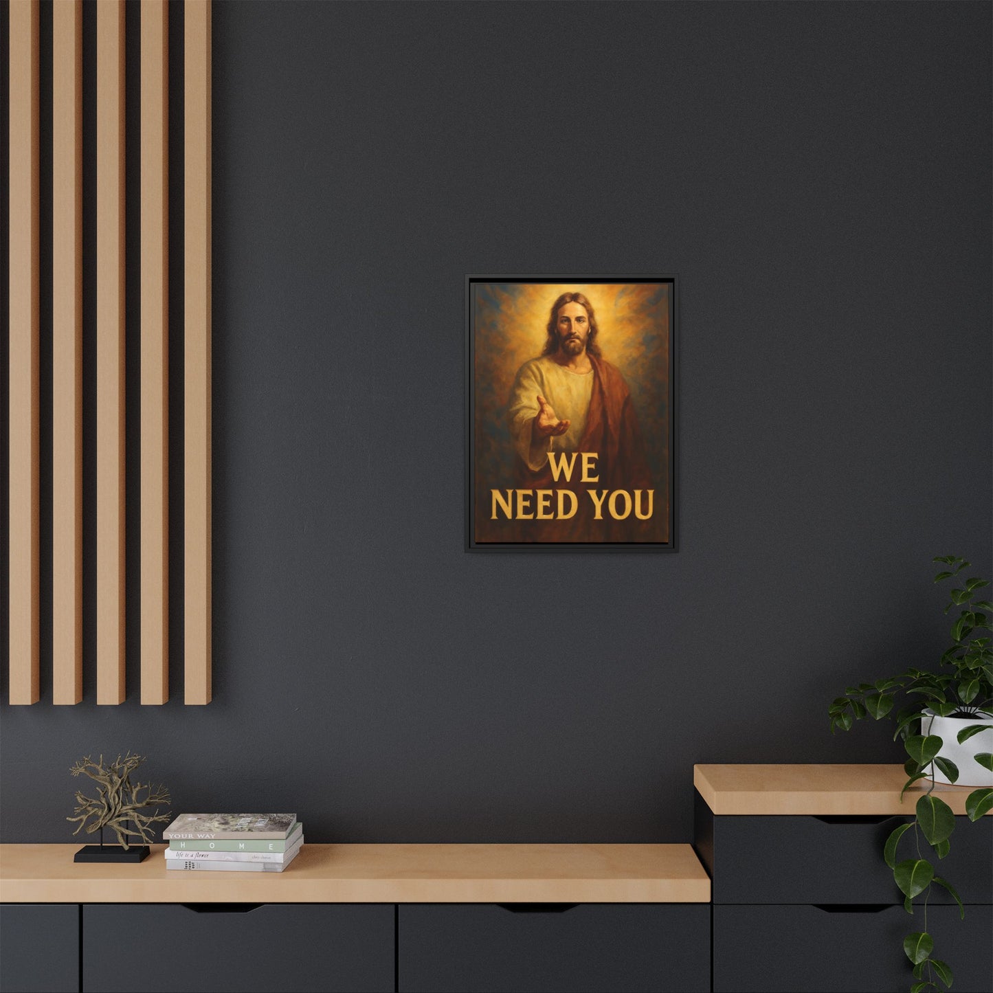Framed Artwork, Motivational Wall Art, Home Decor, Christian Decor, Inspirational Gift, Religious Art, Spiritual Wall Decor