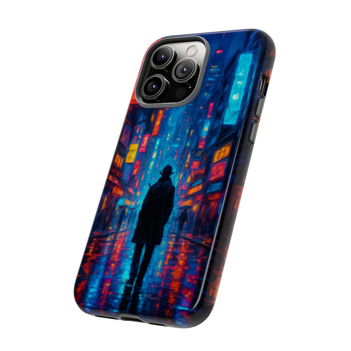 Neon City Nights – Urban Glow Phone Case