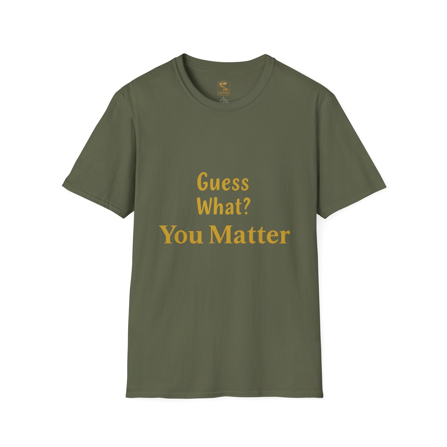 Positive Affirmation T-Shirt - You Matter, Motivational Gift, Unisex Apparel, Inspirational Wear, Self-Love, Support Reminder