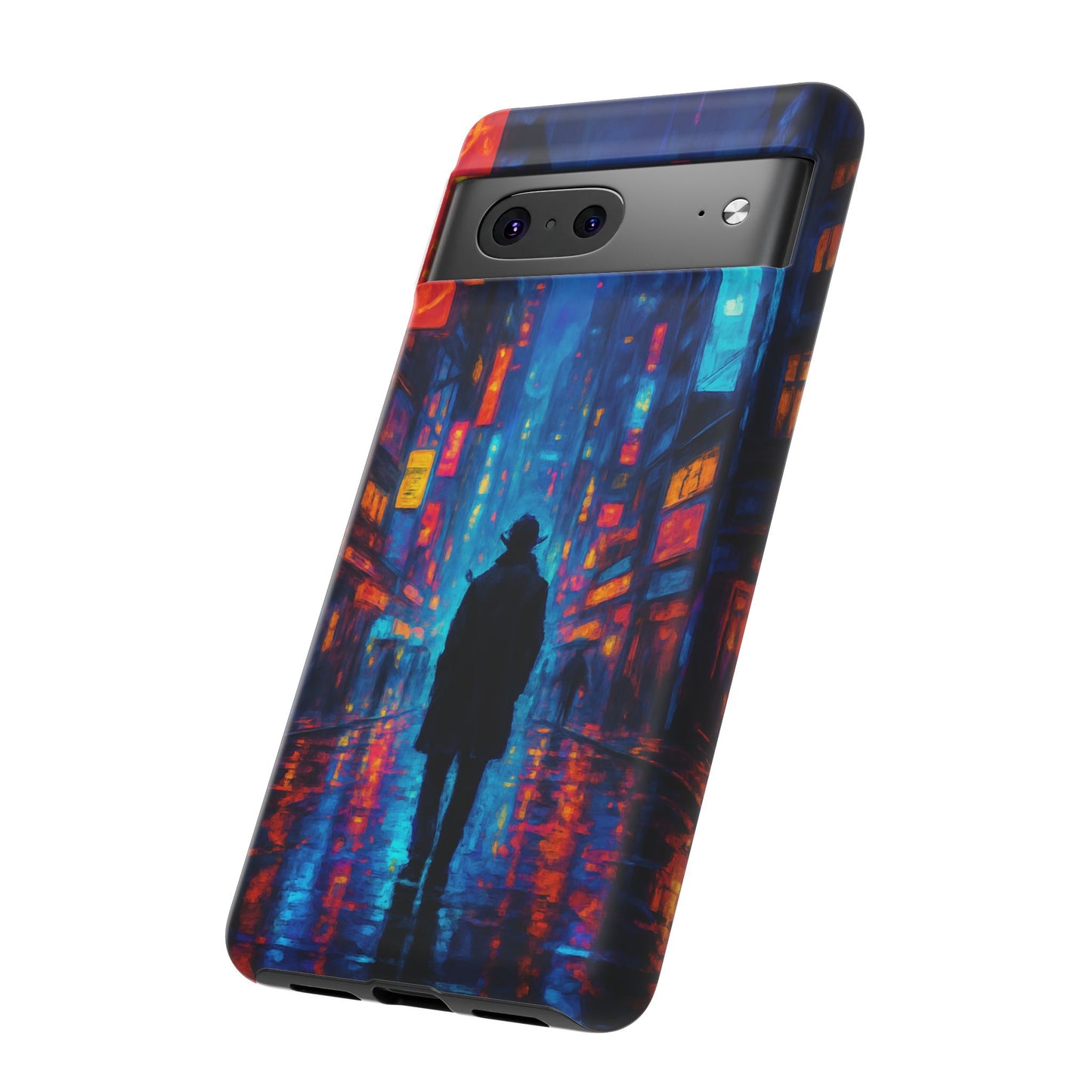 Neon City Nights – Urban Glow Phone Case