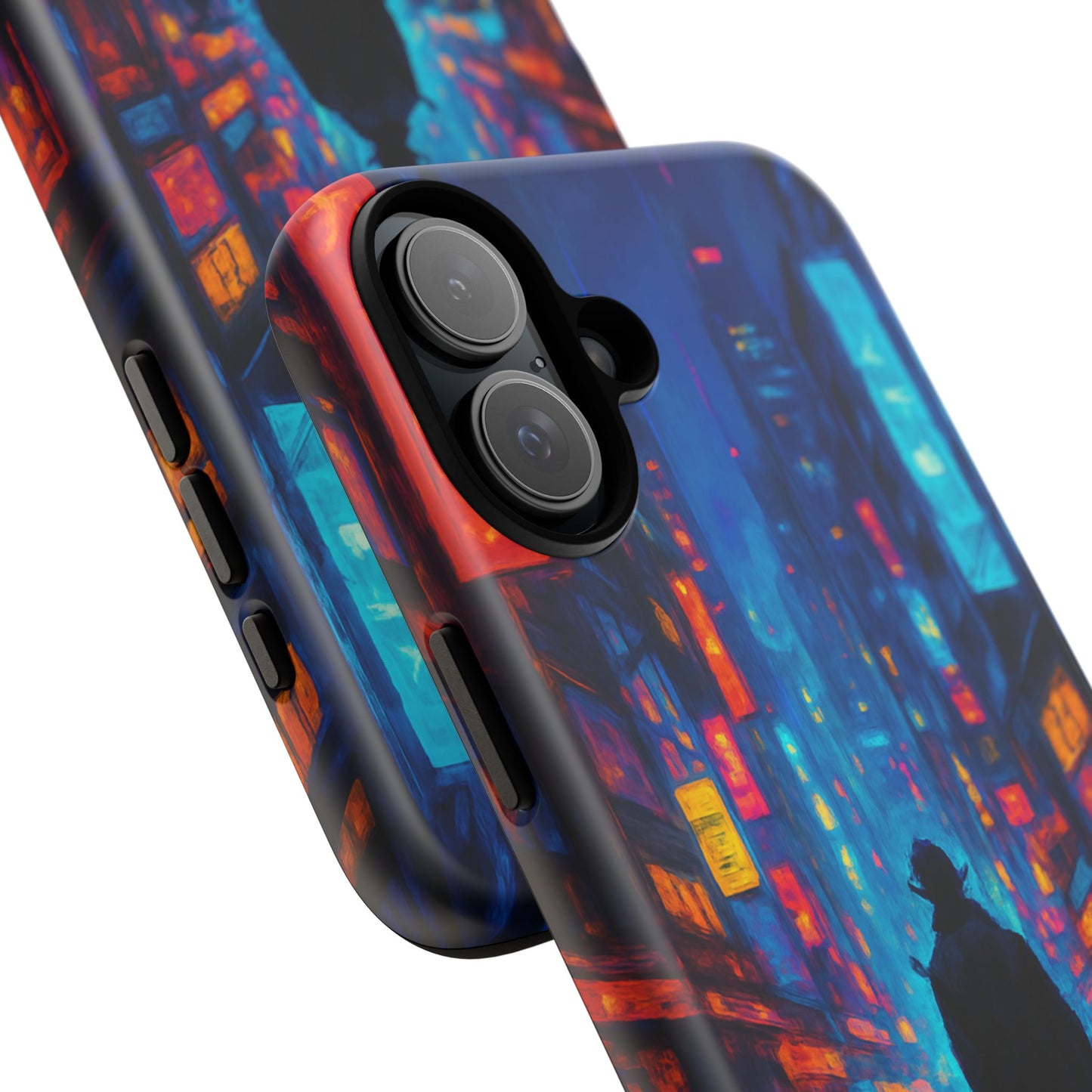 Neon City Nights – Urban Glow Phone Case