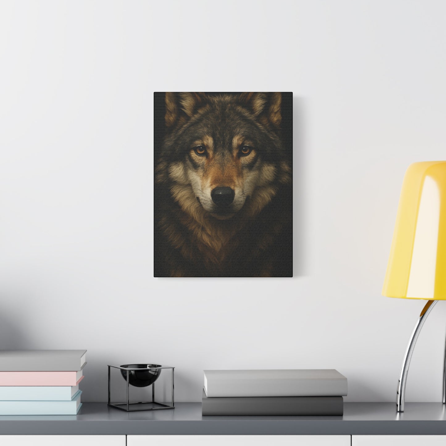 Wolf Portrait Wall Art Print, Nature Decor, Home Office, Animal Lovers Gift, Wildlife Artwork, Forest Themed Decoration