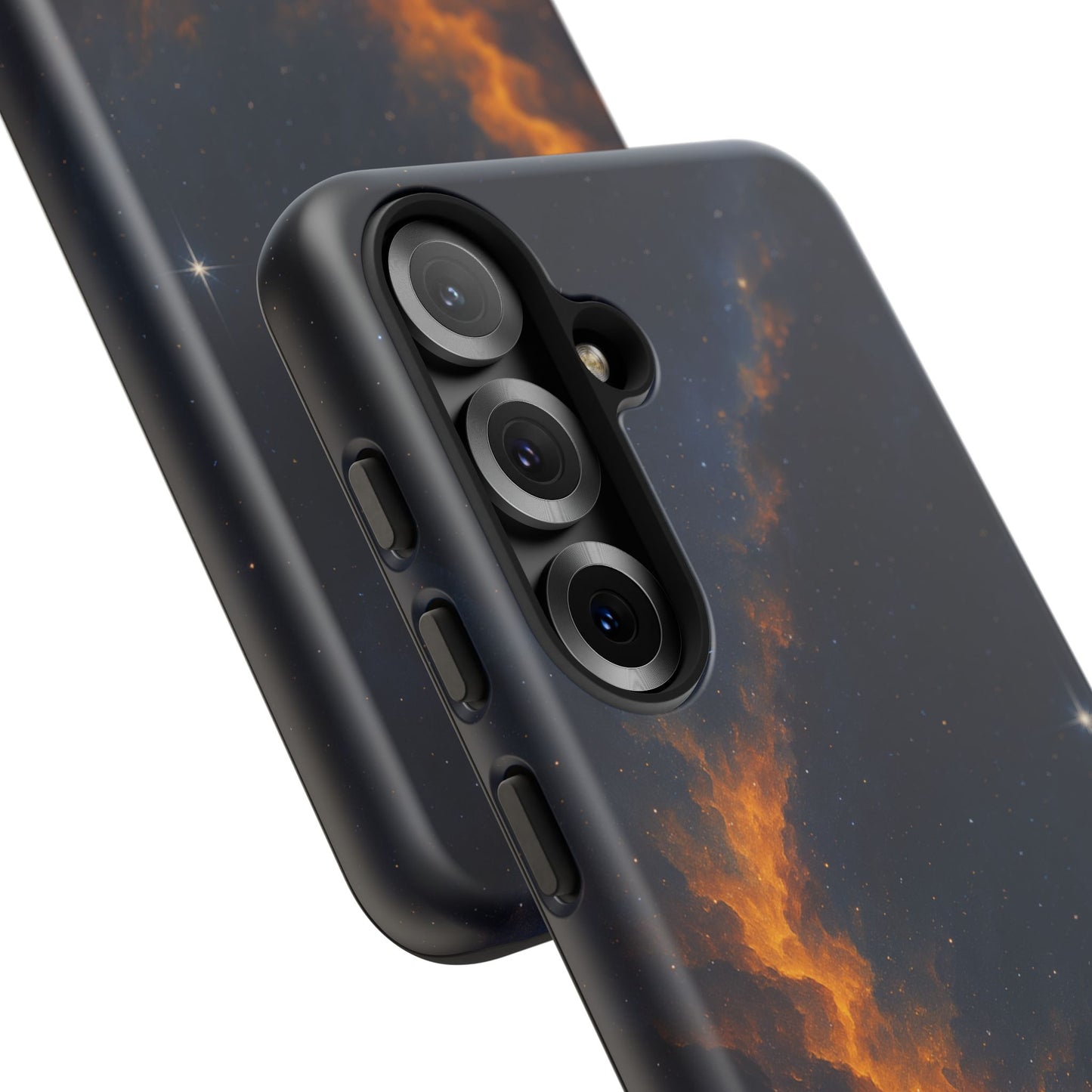 Stellar Flame – Cosmic Nebula Art Phone Case