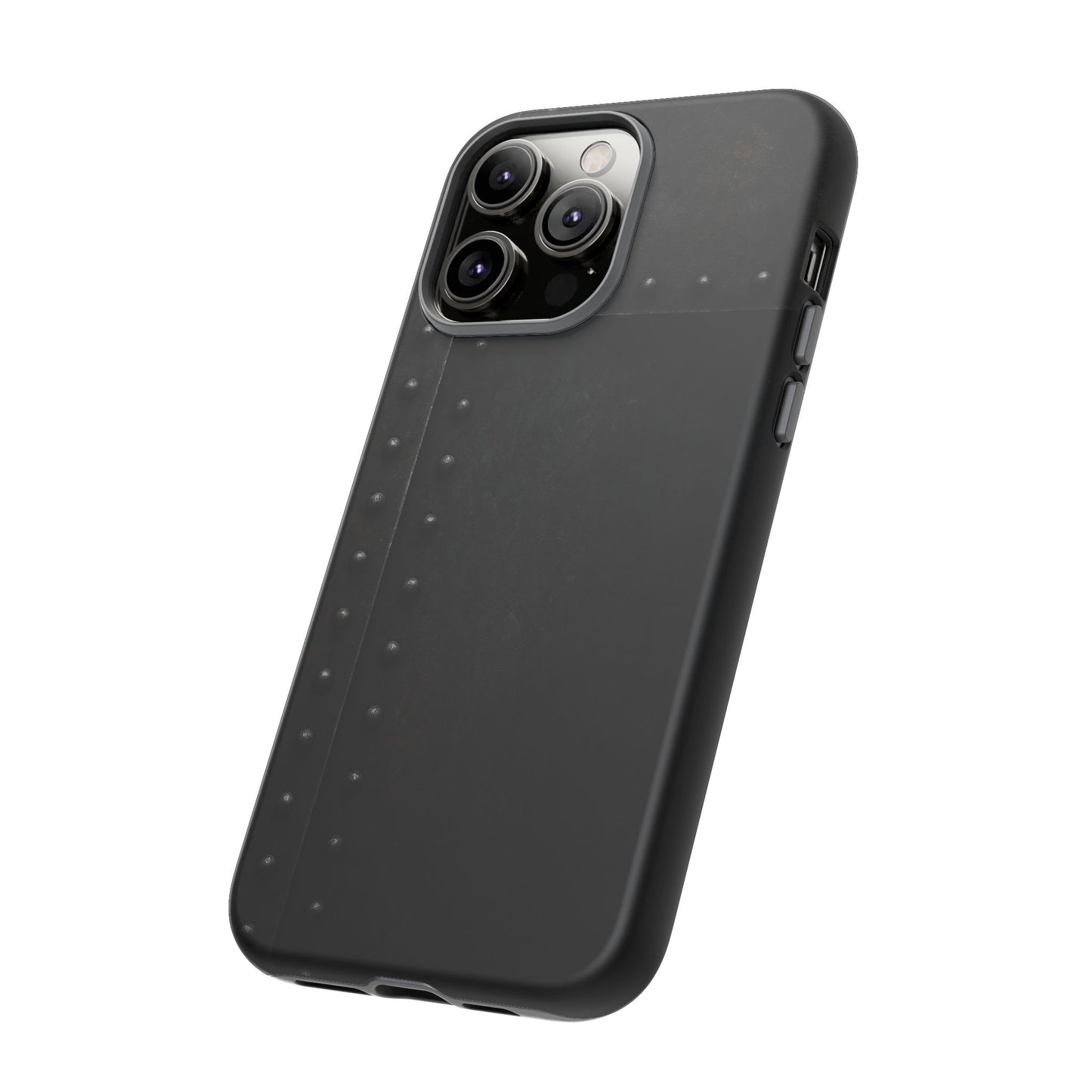 Steel & Smoke – Riveted Shadows Phone Case
