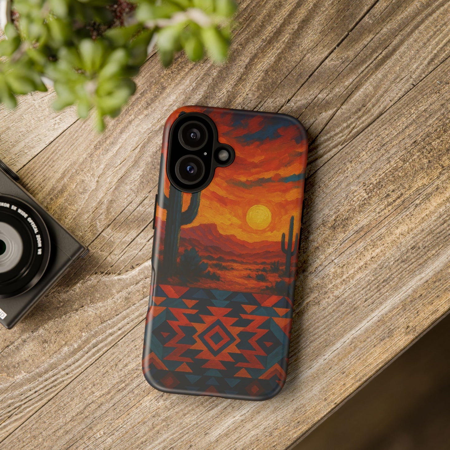 Desert Sunset Majesty – Southwestern Art Phone Case