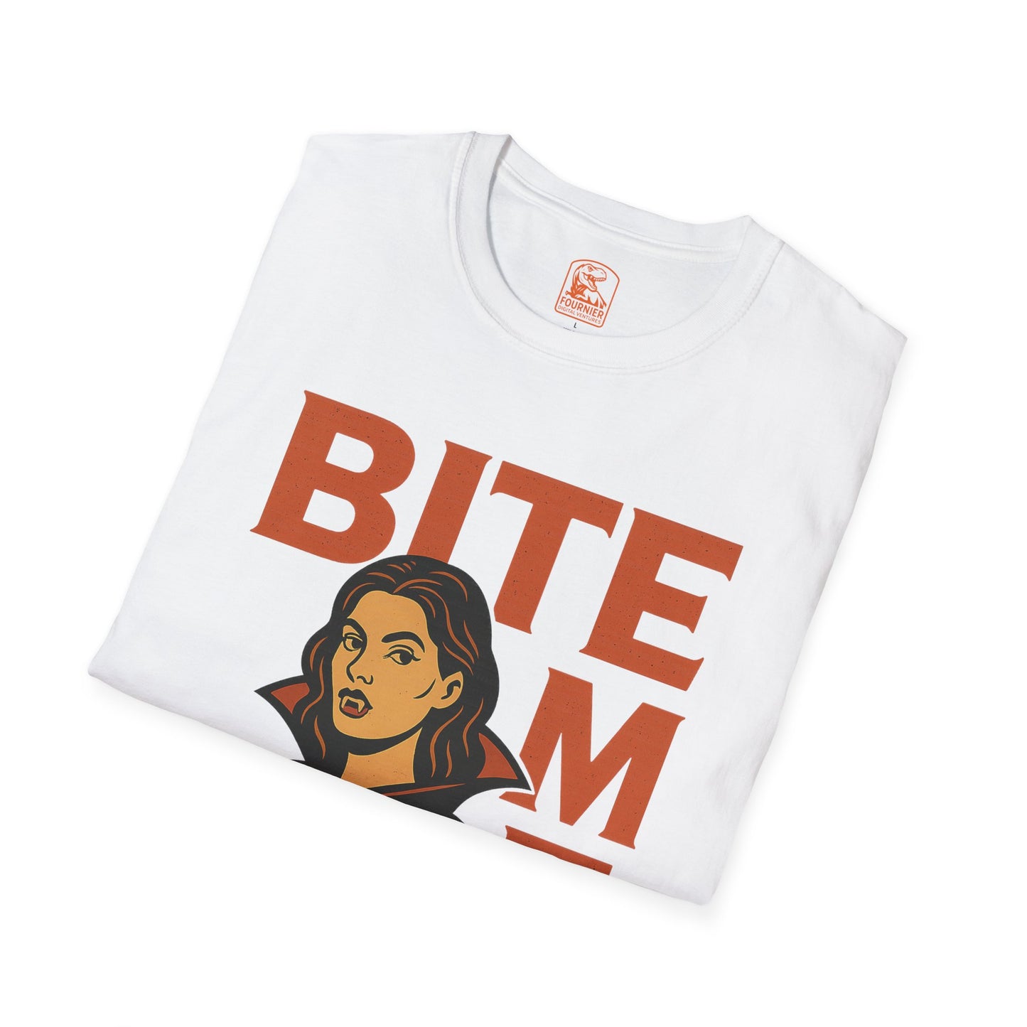 Vampire Bite Me T-Shirt, Halloween Costume Tee, Unisex Graphic Shirt, Spooky Party Outfit, Vampire Theme Fashion