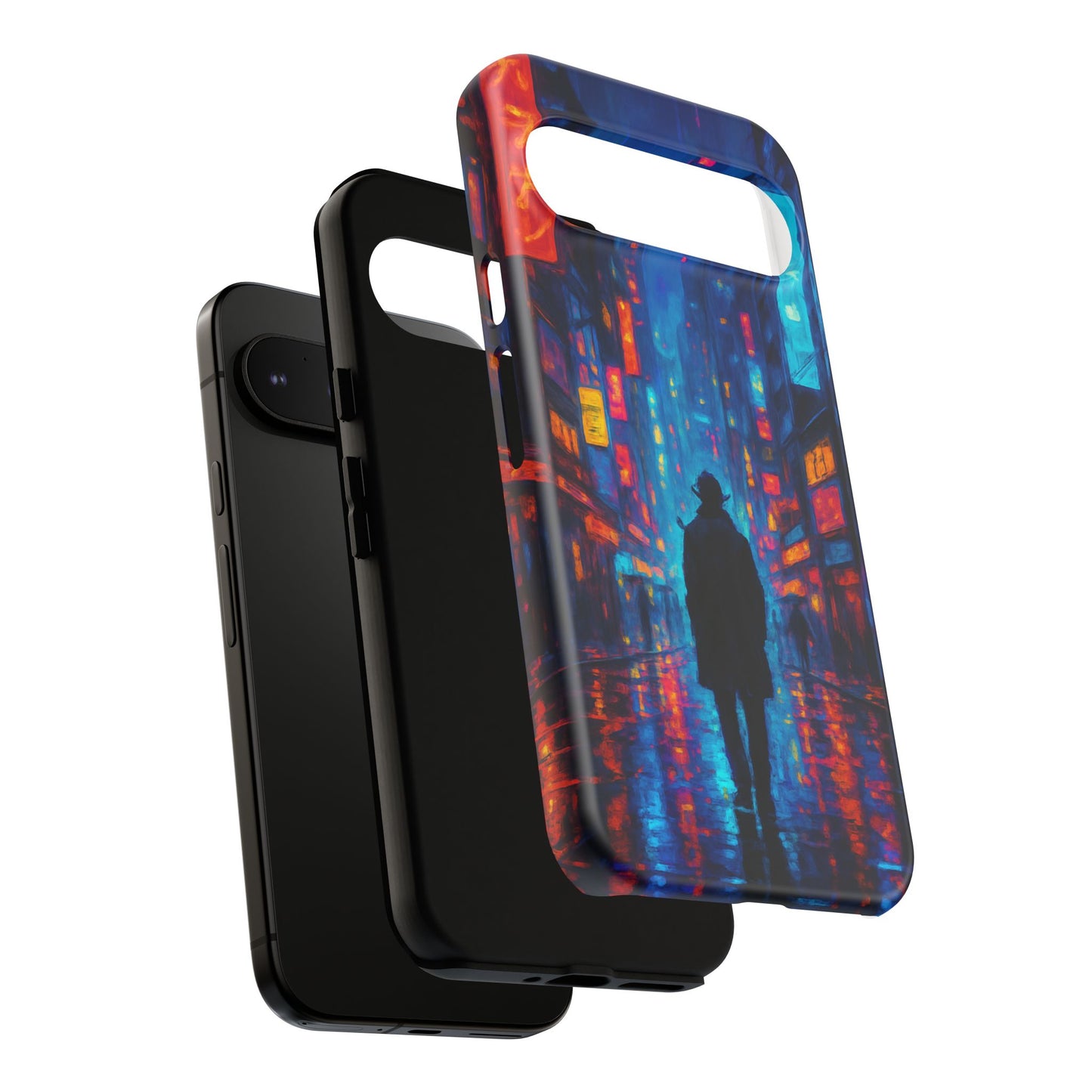 Neon City Nights – Urban Glow Phone Case