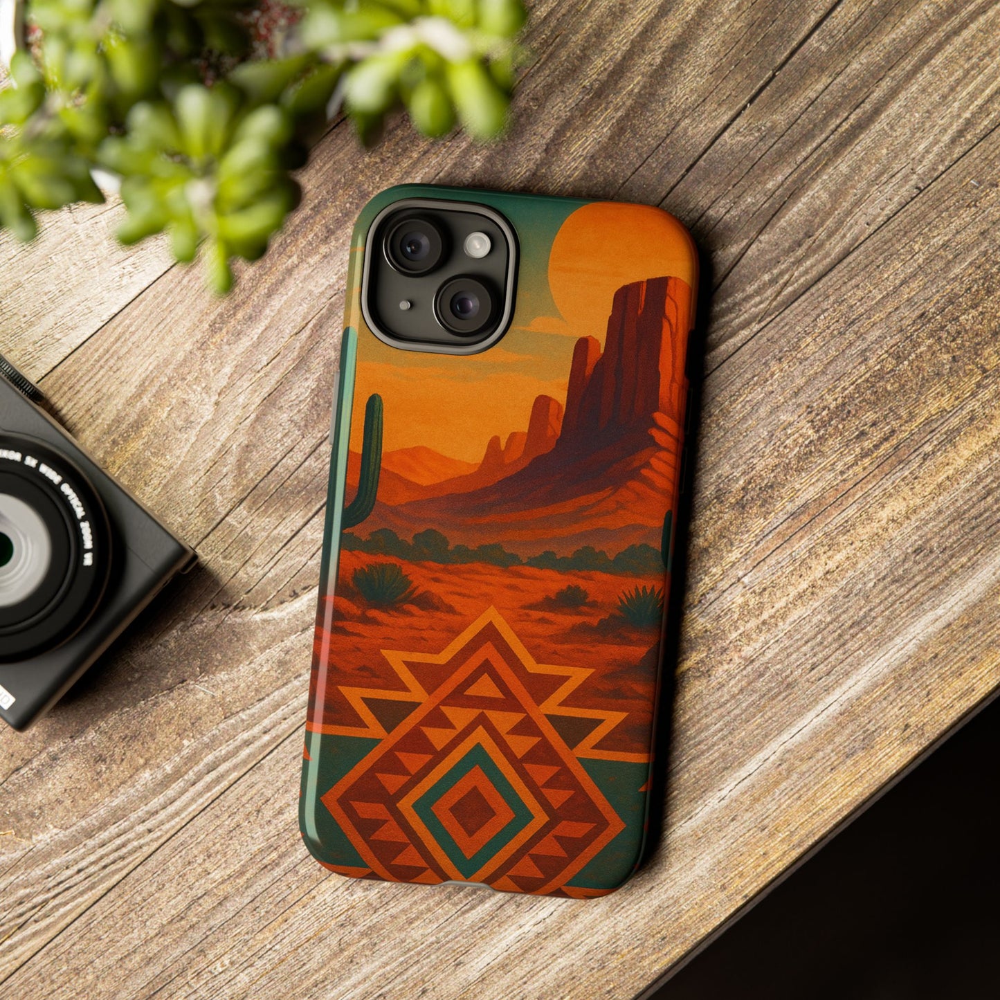 Desert Mirage – Southwest Art Phone Case