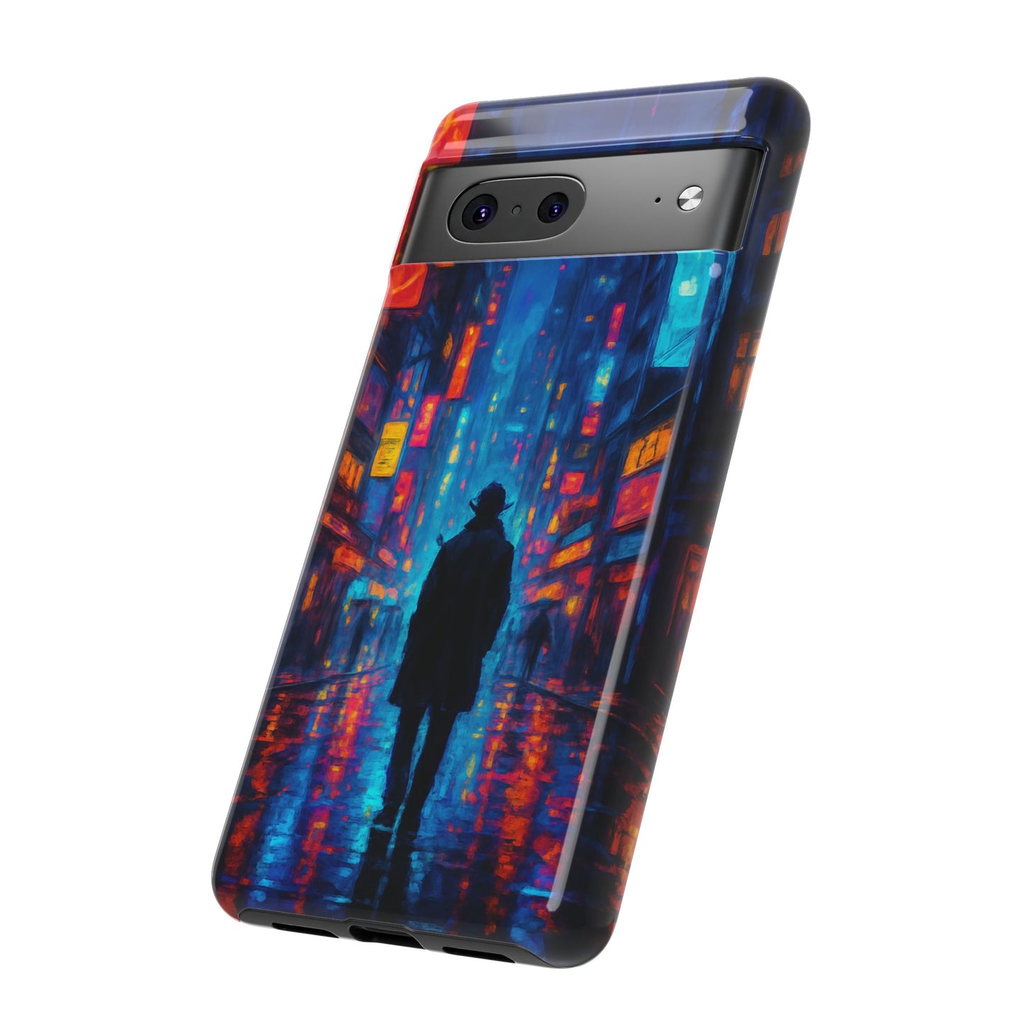 Neon City Nights – Urban Glow Phone Case
