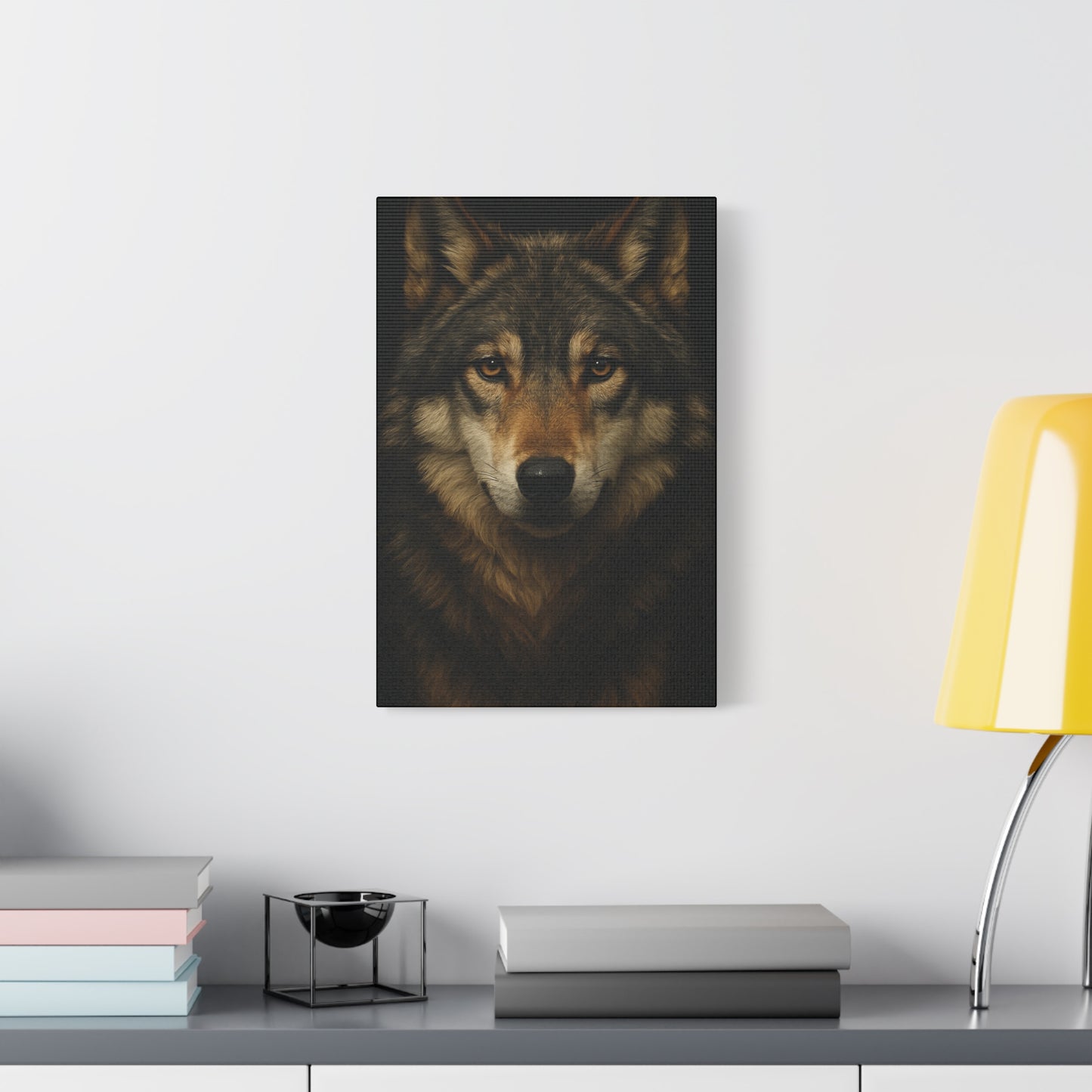 Wolf Portrait Wall Art Print, Nature Decor, Home Office, Animal Lovers Gift, Wildlife Artwork, Forest Themed Decoration