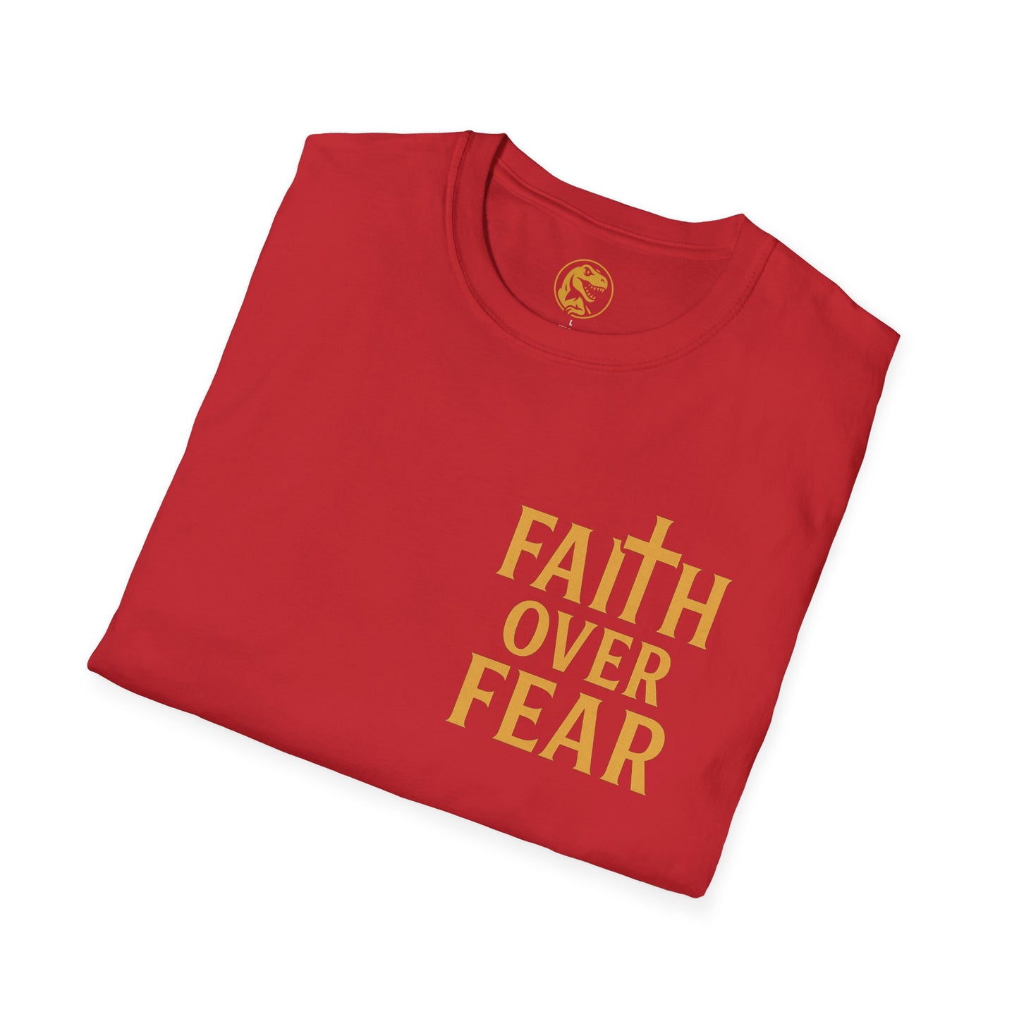 Faith Over Fear Unisex T-Shirt, Inspirational Tee, Motivational T-Shirt, Everyday Wear, Recovery Shirt