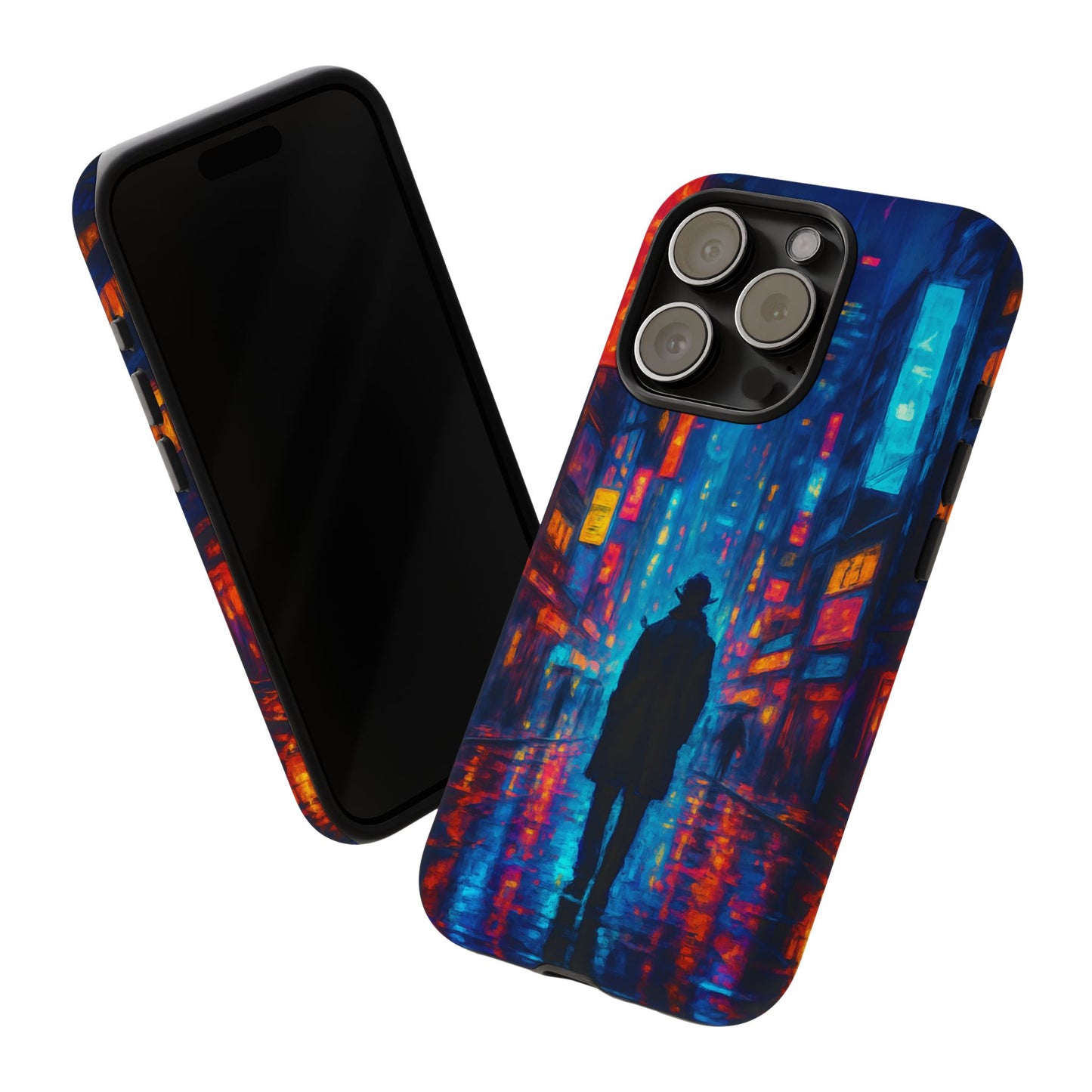 Neon City Nights – Urban Glow Phone Case