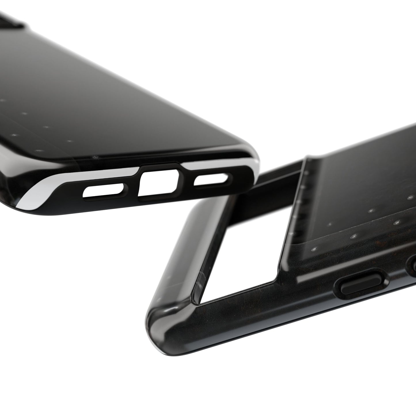Steel & Smoke – Riveted Shadows Phone Case