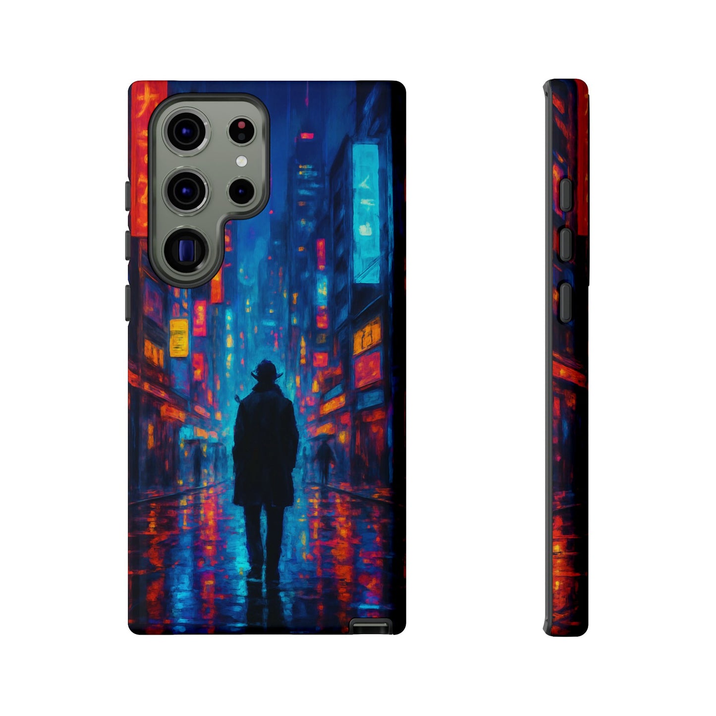 Neon City Nights – Urban Glow Phone Case