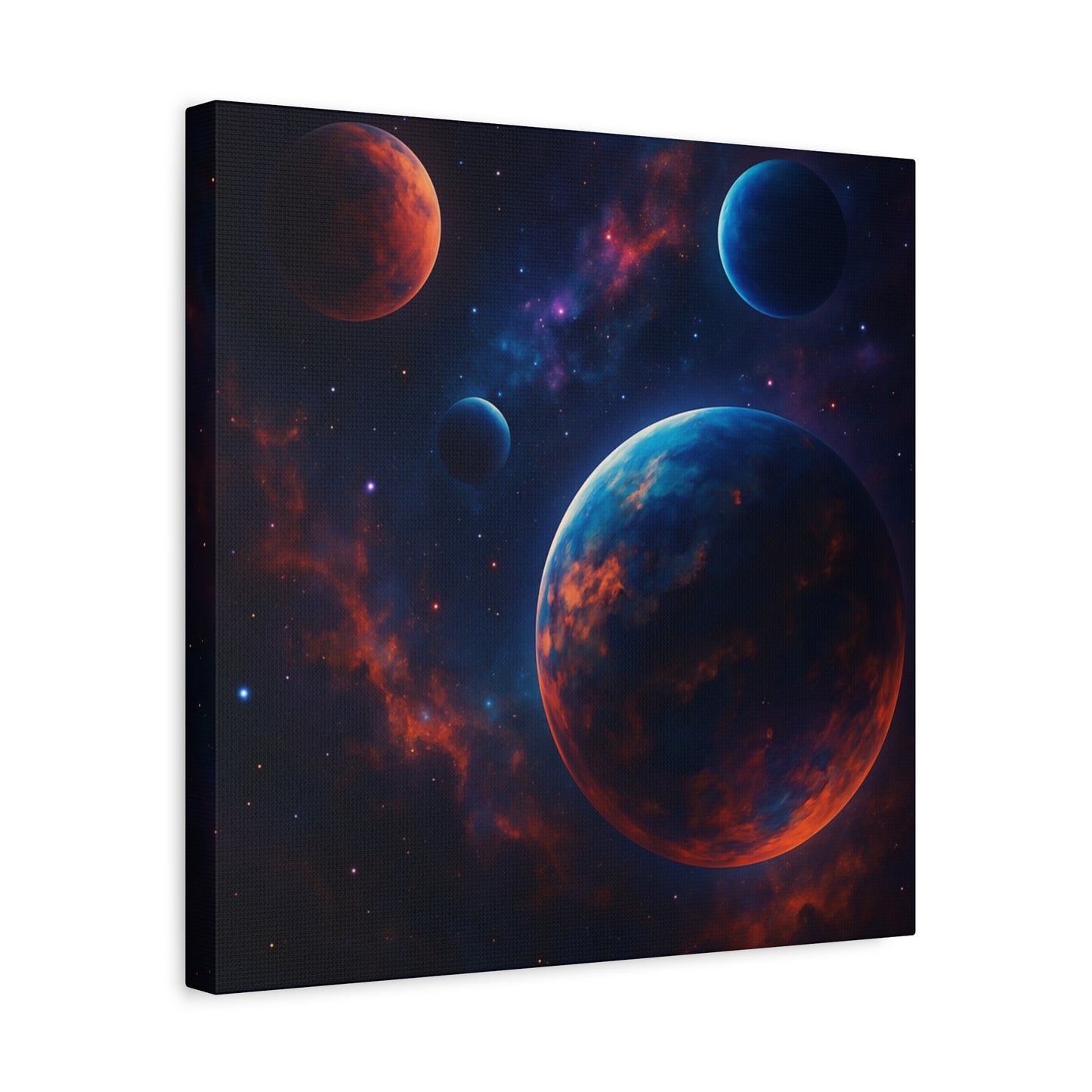 Cosmic Wall Art, Galaxy Canvas, Space Decor, Home Decoration, Astronomical Print, Nebula Artwork, Starry Wall Hanging