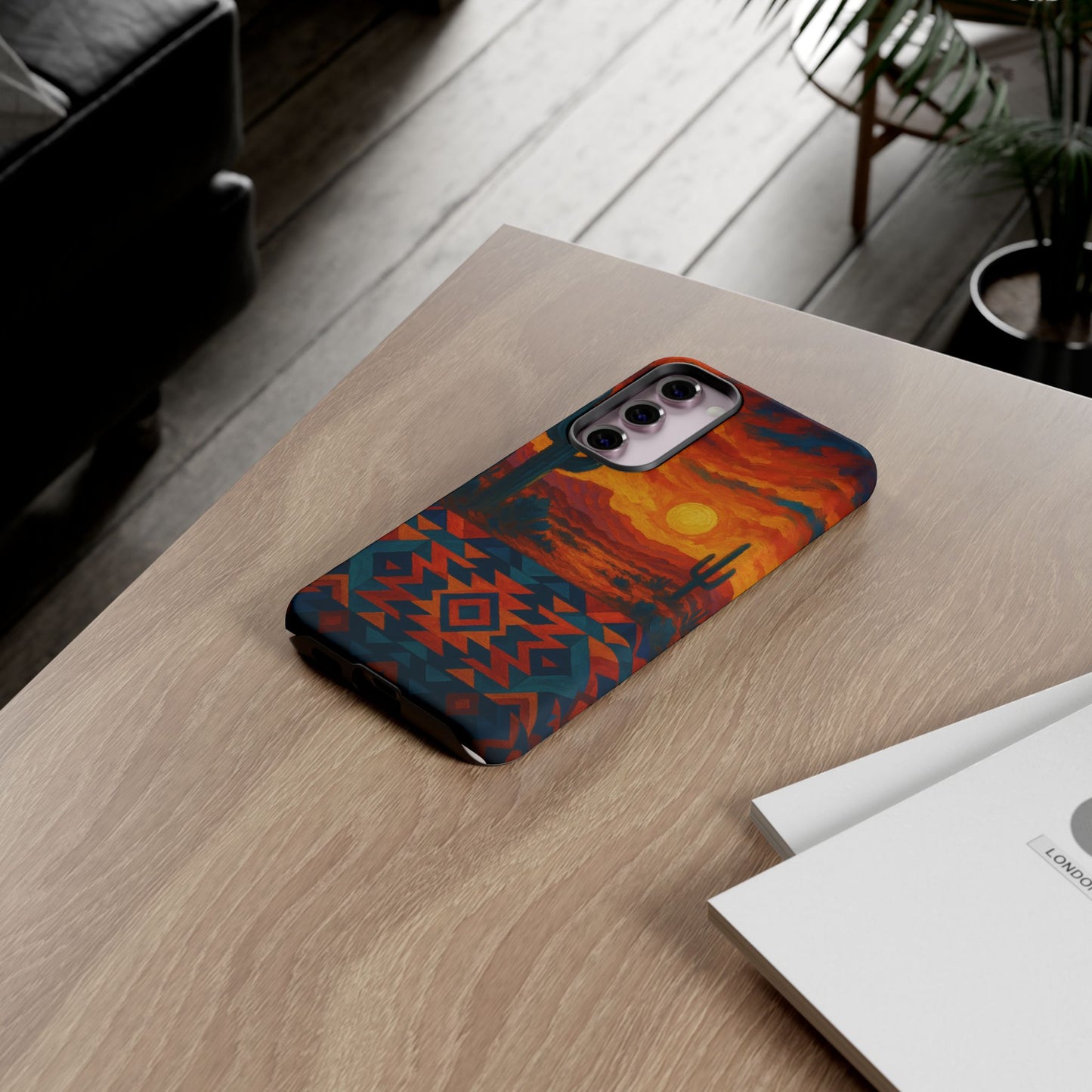 Desert Sunset Majesty – Southwestern Art Phone Case