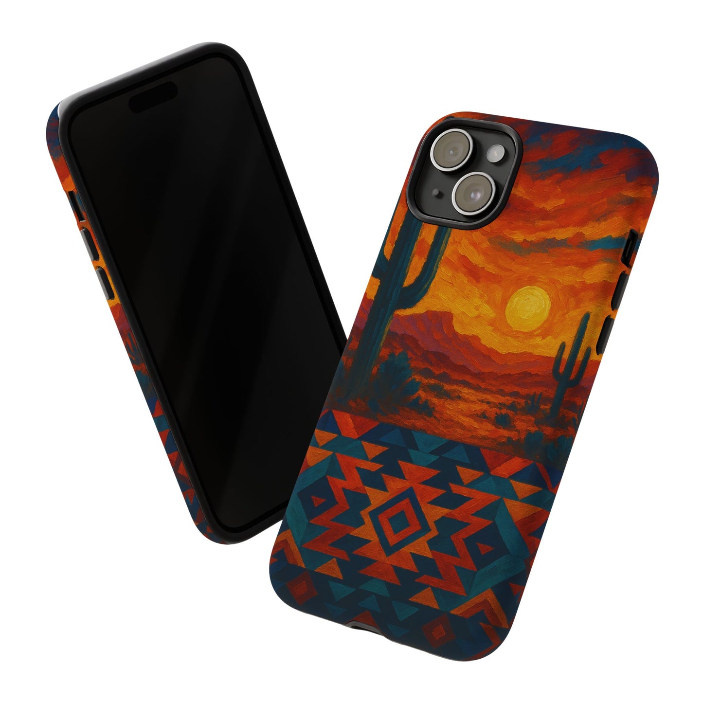 Desert Sunset Majesty – Southwestern Art Phone Case