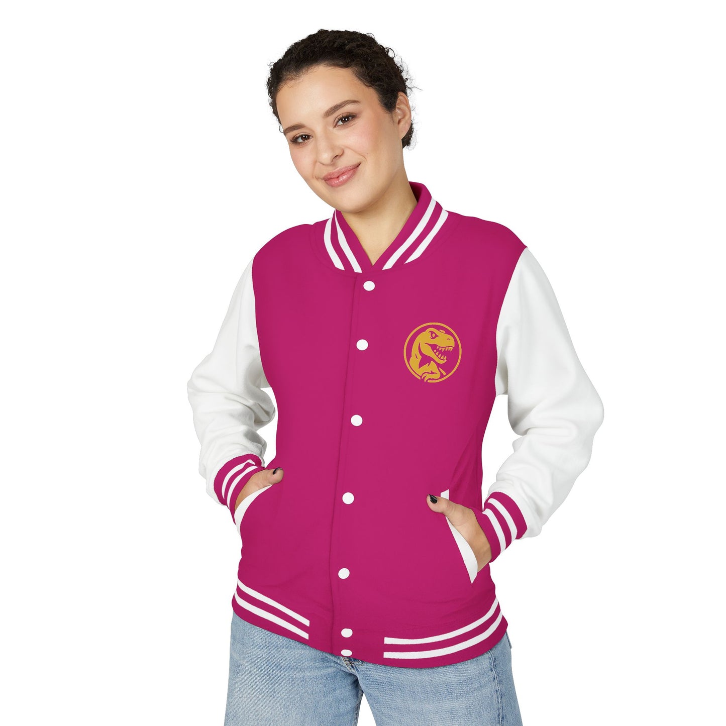 Unisex Heavyweight Letterman Jacket - Vintage Style, Perfect Gift for Recovery and Motivation, Casual Wear, Sports Jacket, College Style