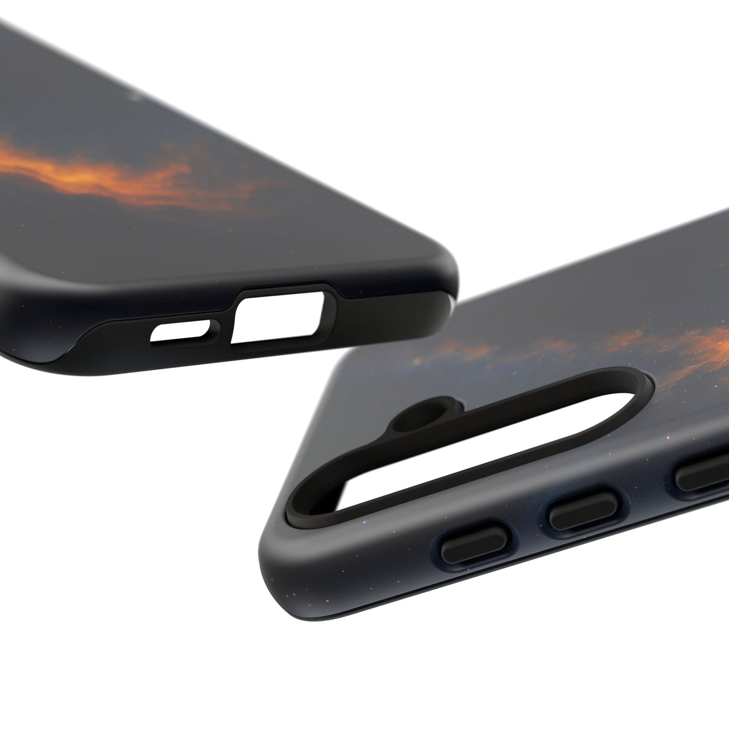 Stellar Flame – Cosmic Nebula Art Phone Case