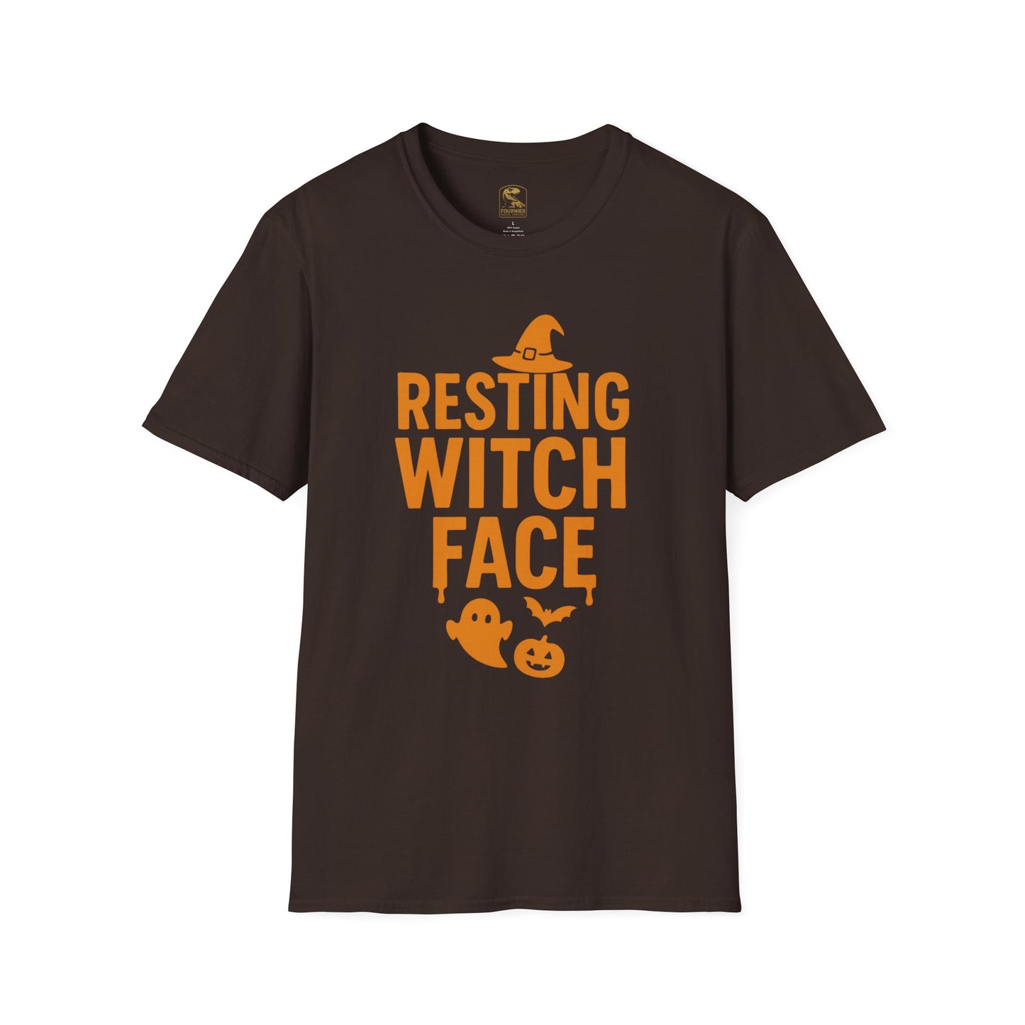 Resting Witch Face T-Shirt | Unisex Halloween Tee, Spooky Graphic Shirt, Seasonal Wear, Gift for Her/Him, Fall Fashion