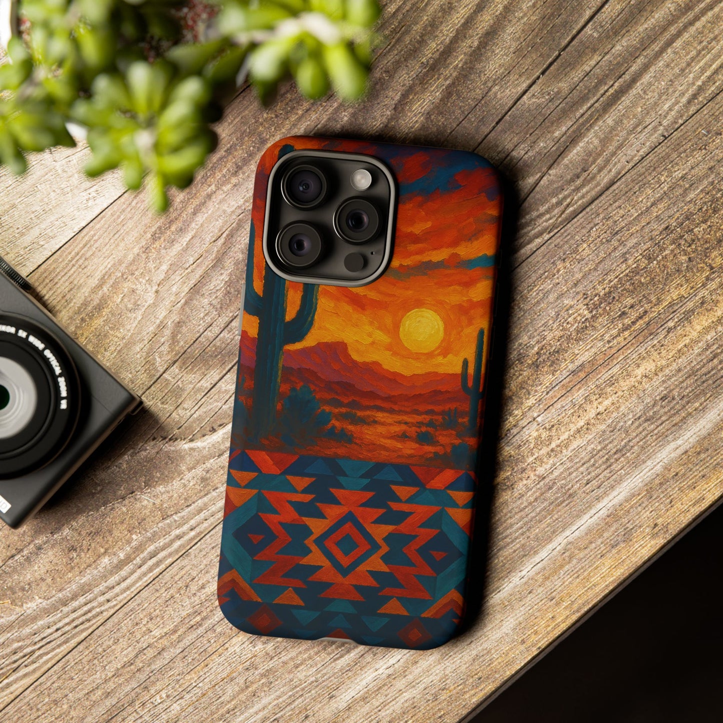 Desert Sunset Majesty – Southwestern Art Phone Case