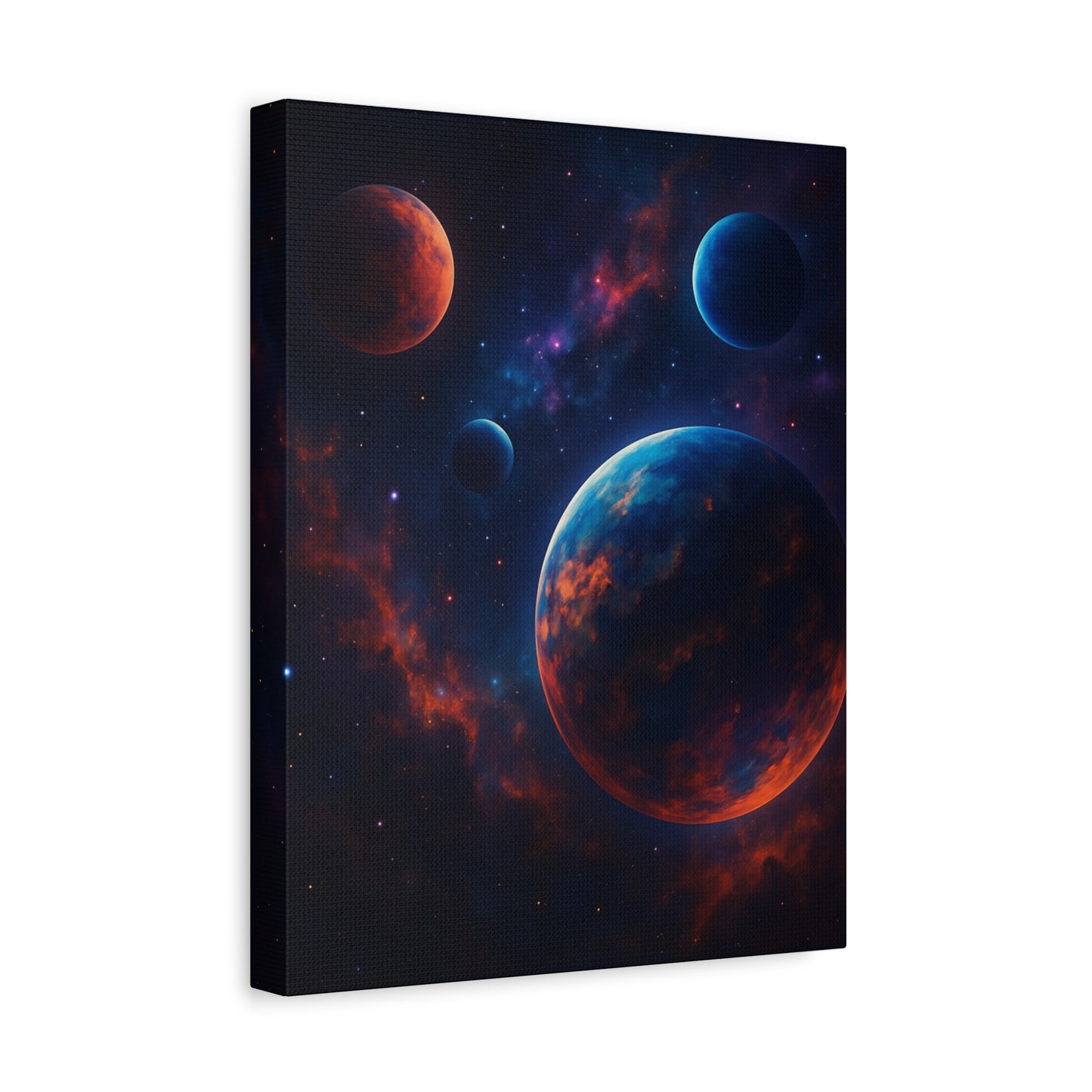 Cosmic Wall Art, Galaxy Canvas, Space Decor, Home Decoration, Astronomical Print, Nebula Artwork, Starry Wall Hanging