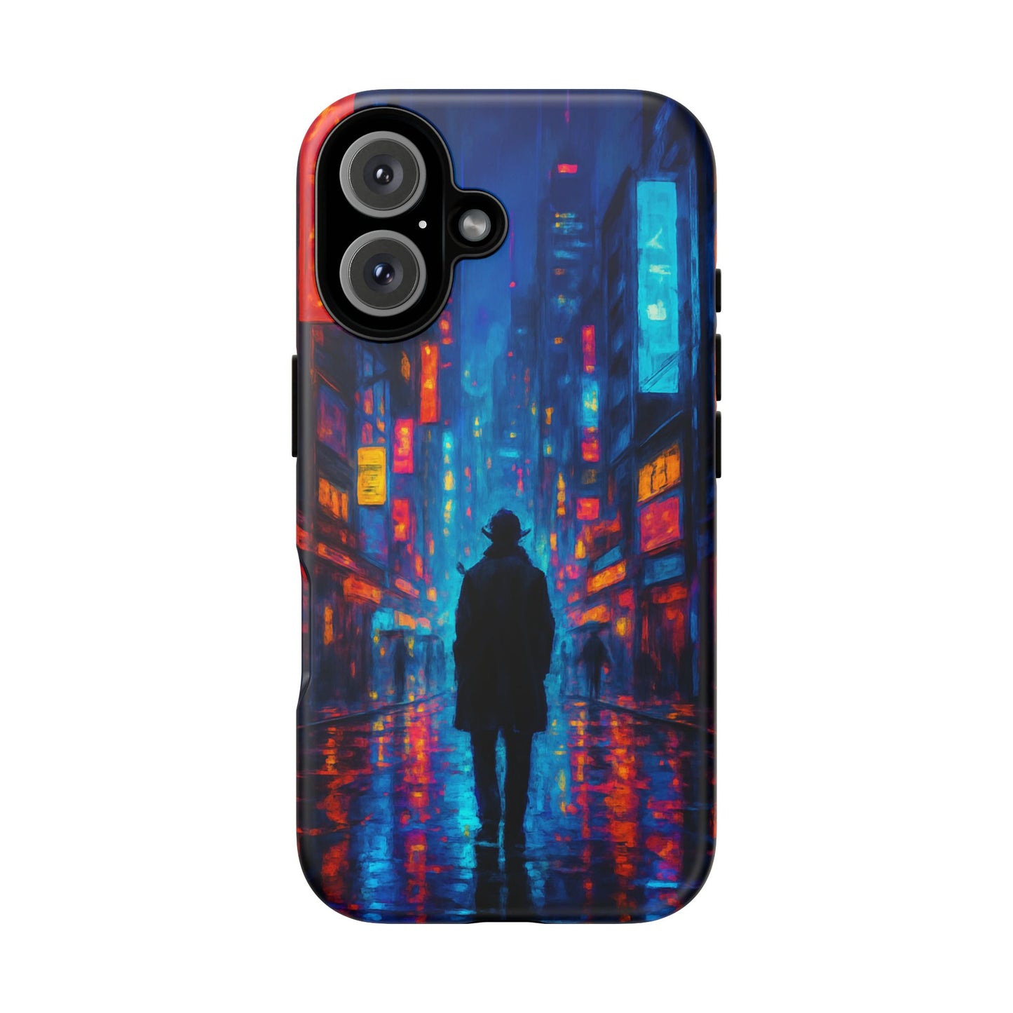 Neon City Nights – Urban Glow Phone Case