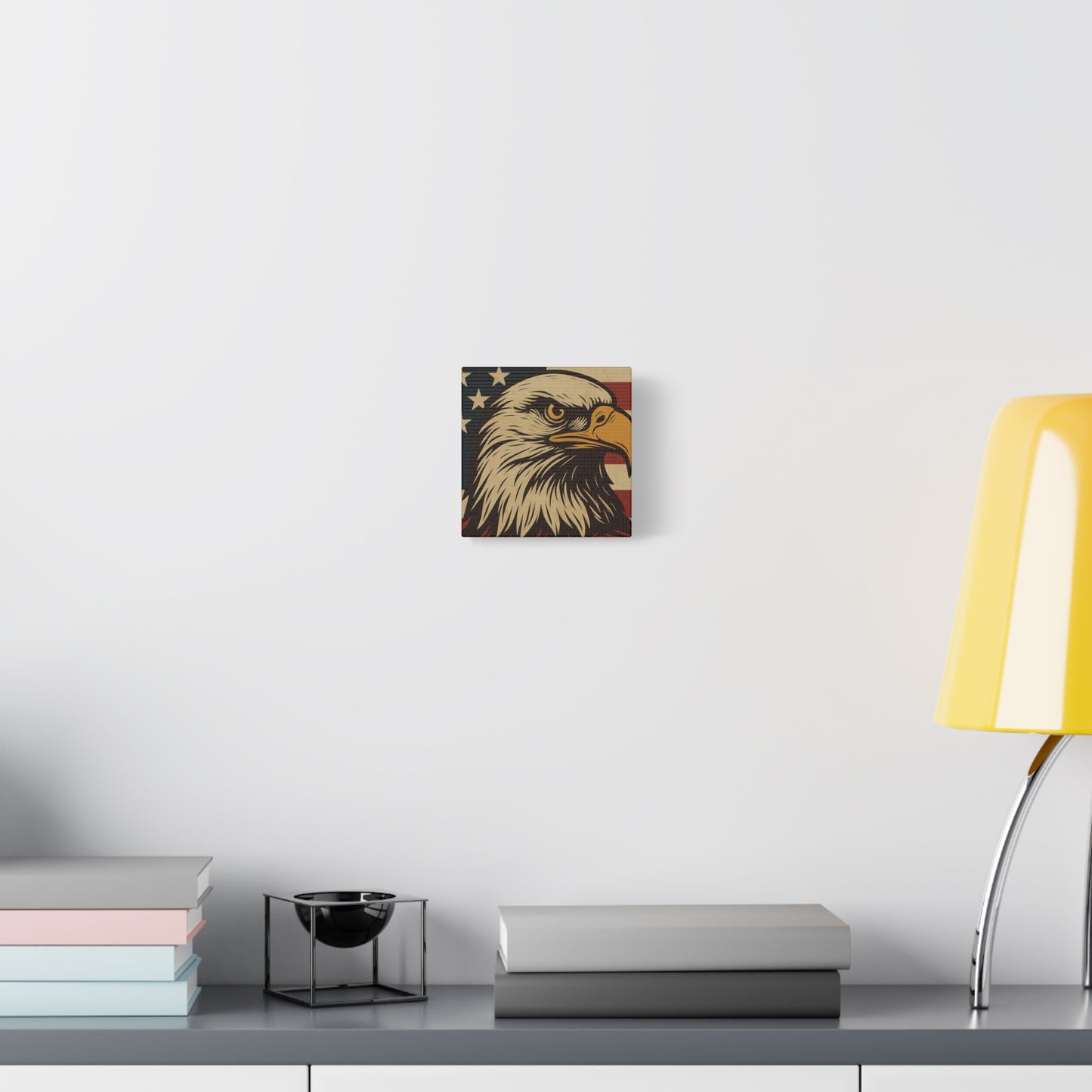 American Pride – Bald Eagle Canvas Art