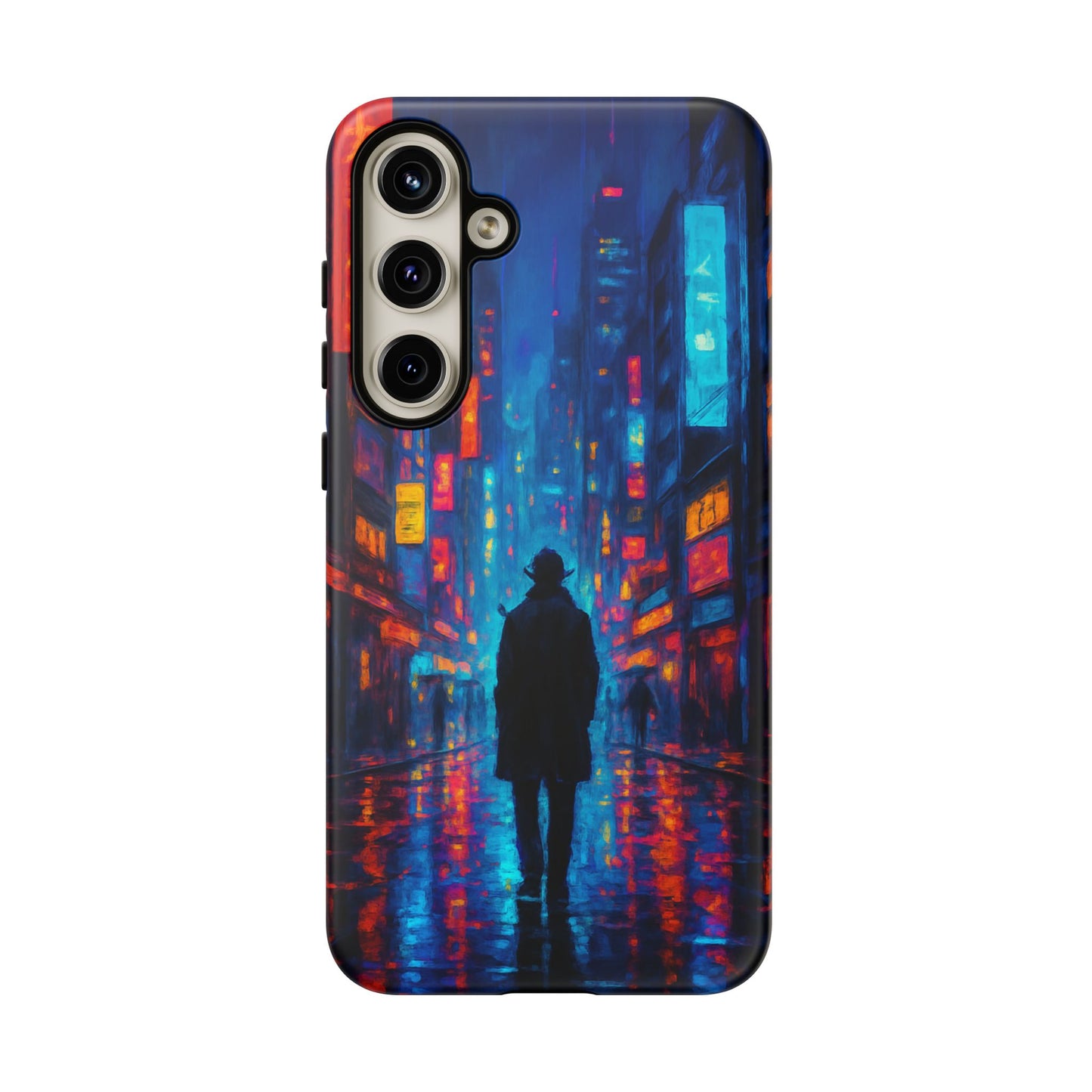 Neon City Nights – Urban Glow Phone Case