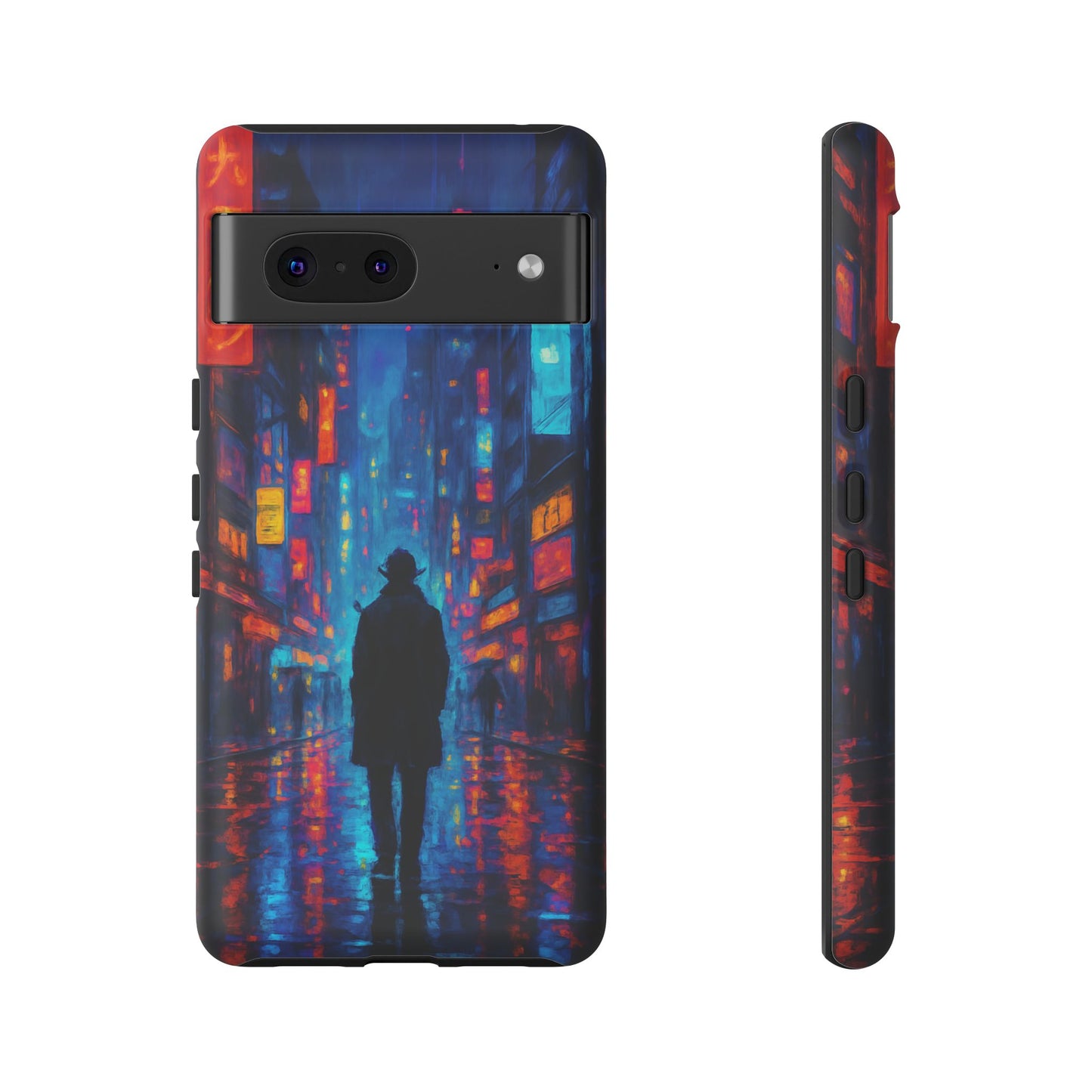 Neon City Nights – Urban Glow Phone Case