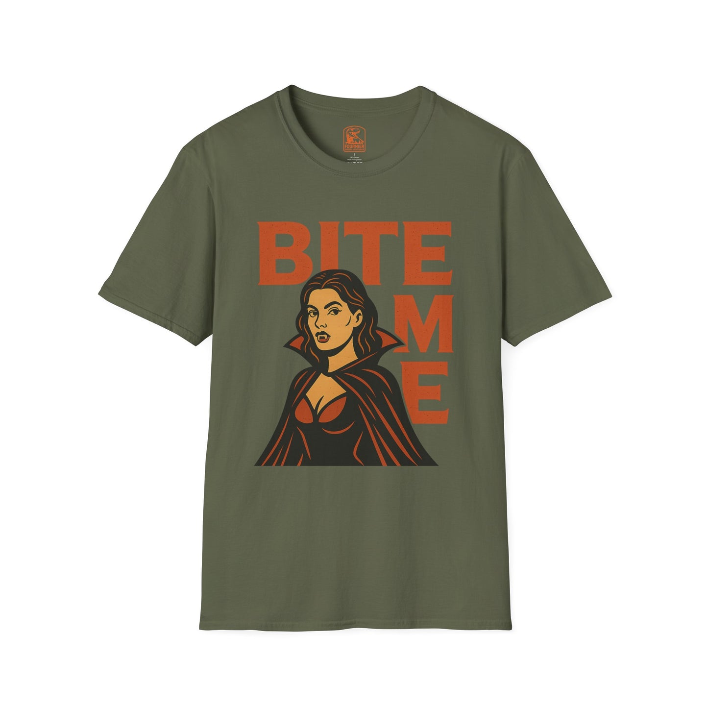 Vampire Bite Me T-Shirt, Halloween Costume Tee, Unisex Graphic Shirt, Spooky Party Outfit, Vampire Theme Fashion