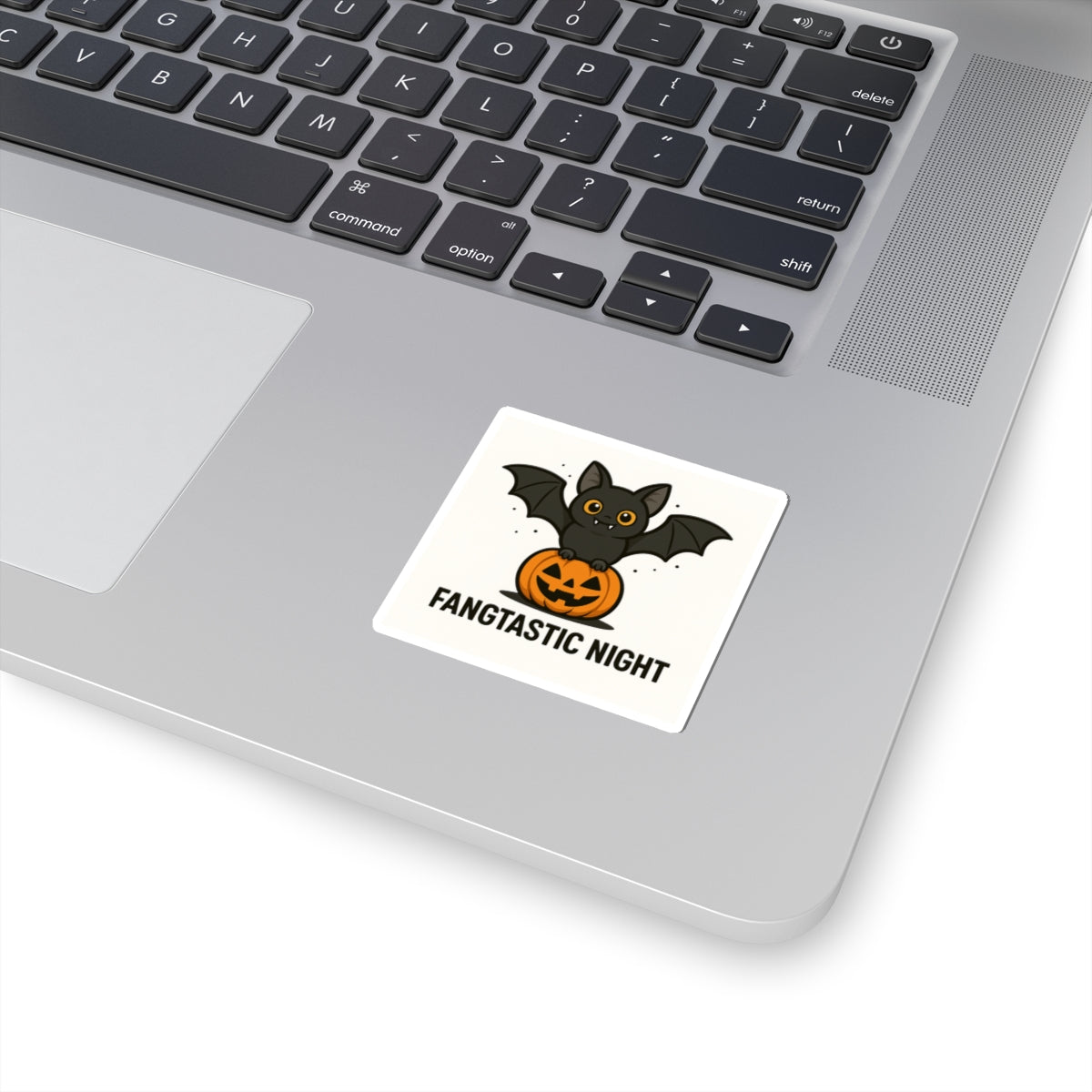 Fangtastic Night Halloween Stickers, Cute Bat Stickers, Pumpkin Decor, Spooky Season, Laptop Decor, Party Favors
