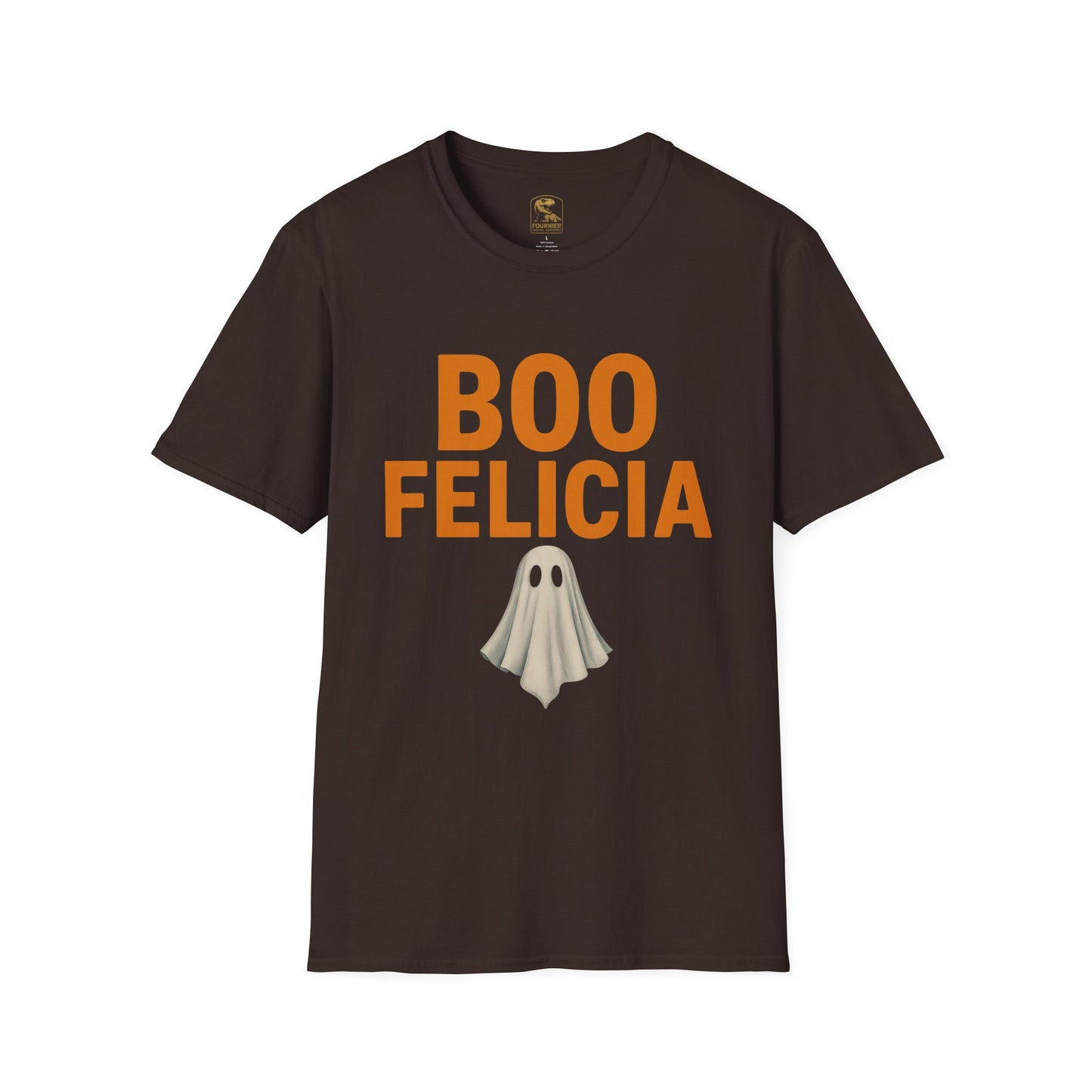 Boo Felicia Halloween T-Shirt, Funny Ghost Tee, Unisex Softstyle Shirt, Spooky Season Apparel, Halloween Party Outfit, Fall Fashion Tops