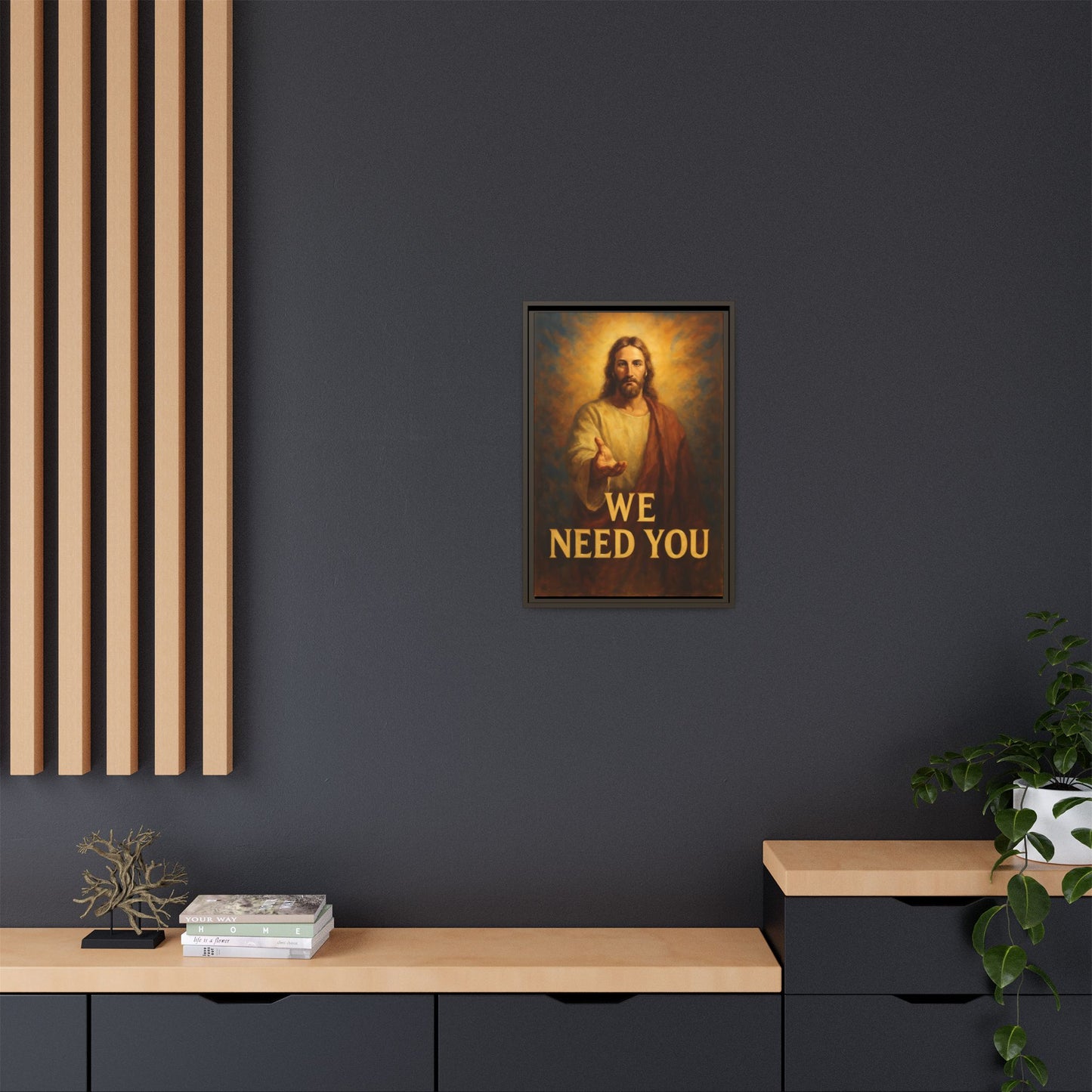 Framed Artwork, Motivational Wall Art, Home Decor, Christian Decor, Inspirational Gift, Religious Art, Spiritual Wall Decor