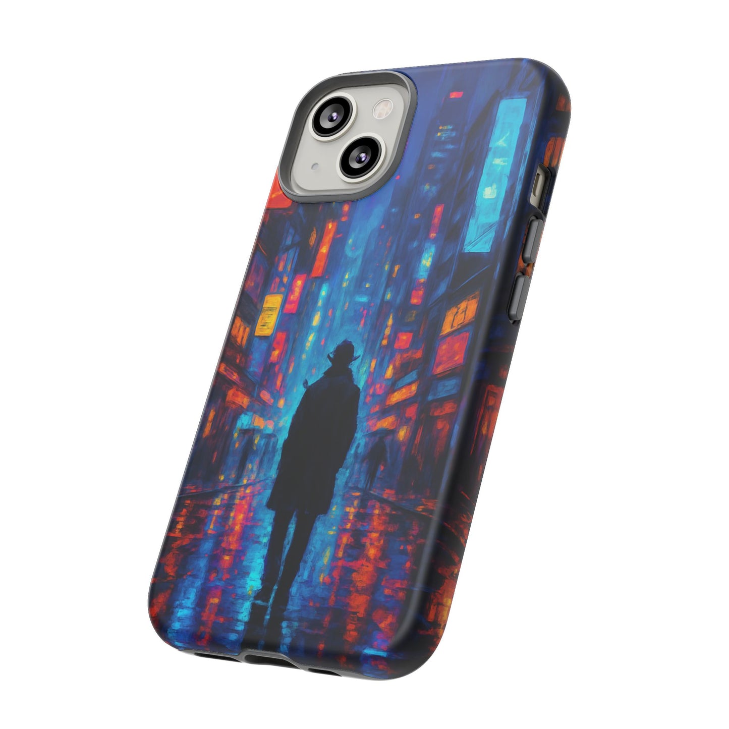 Neon City Nights – Urban Glow Phone Case