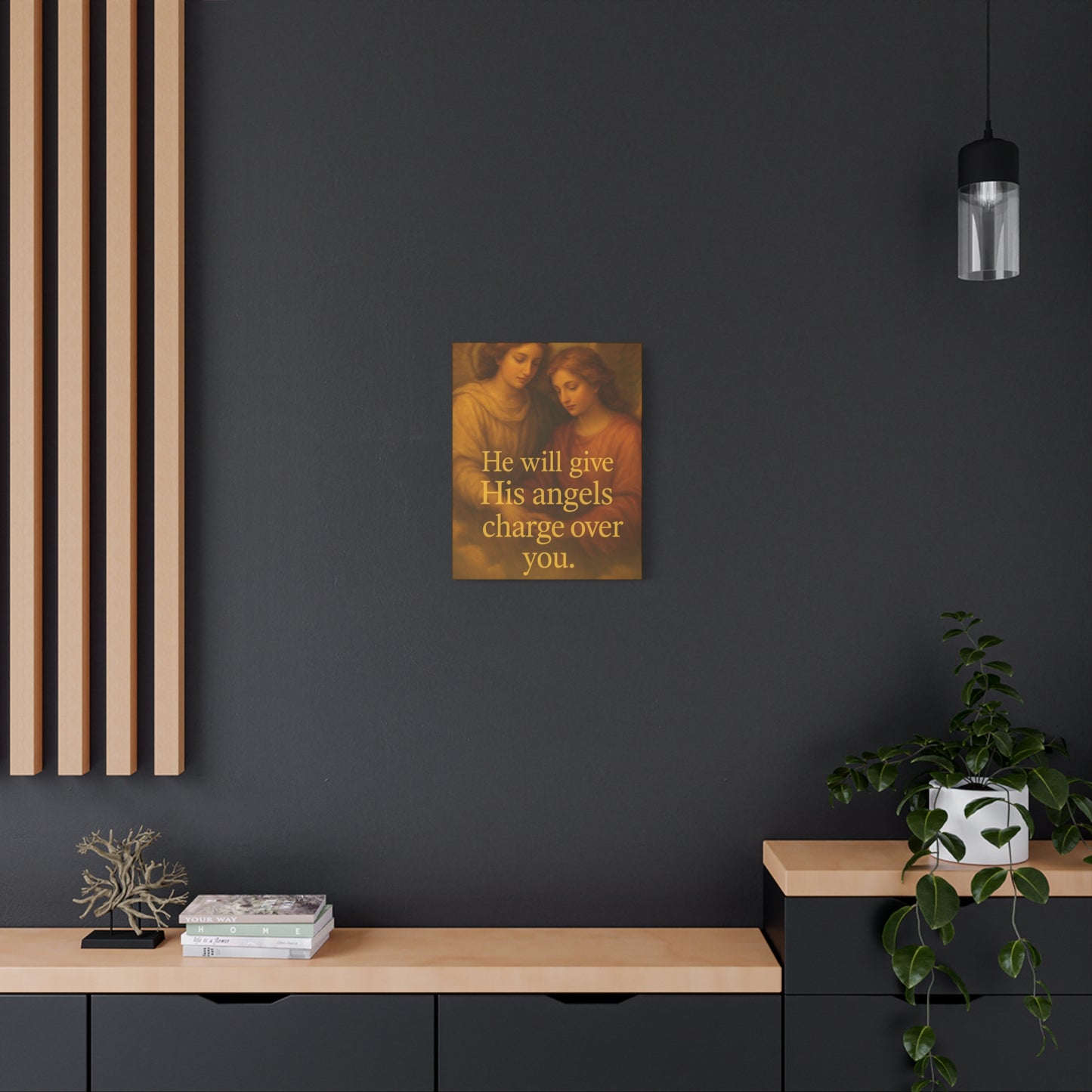 Inspirational Angel Canvas Wall Art