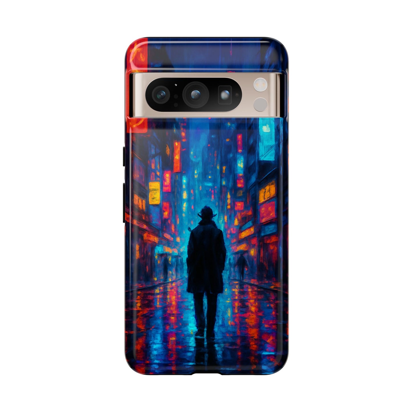 Neon City Nights – Urban Glow Phone Case