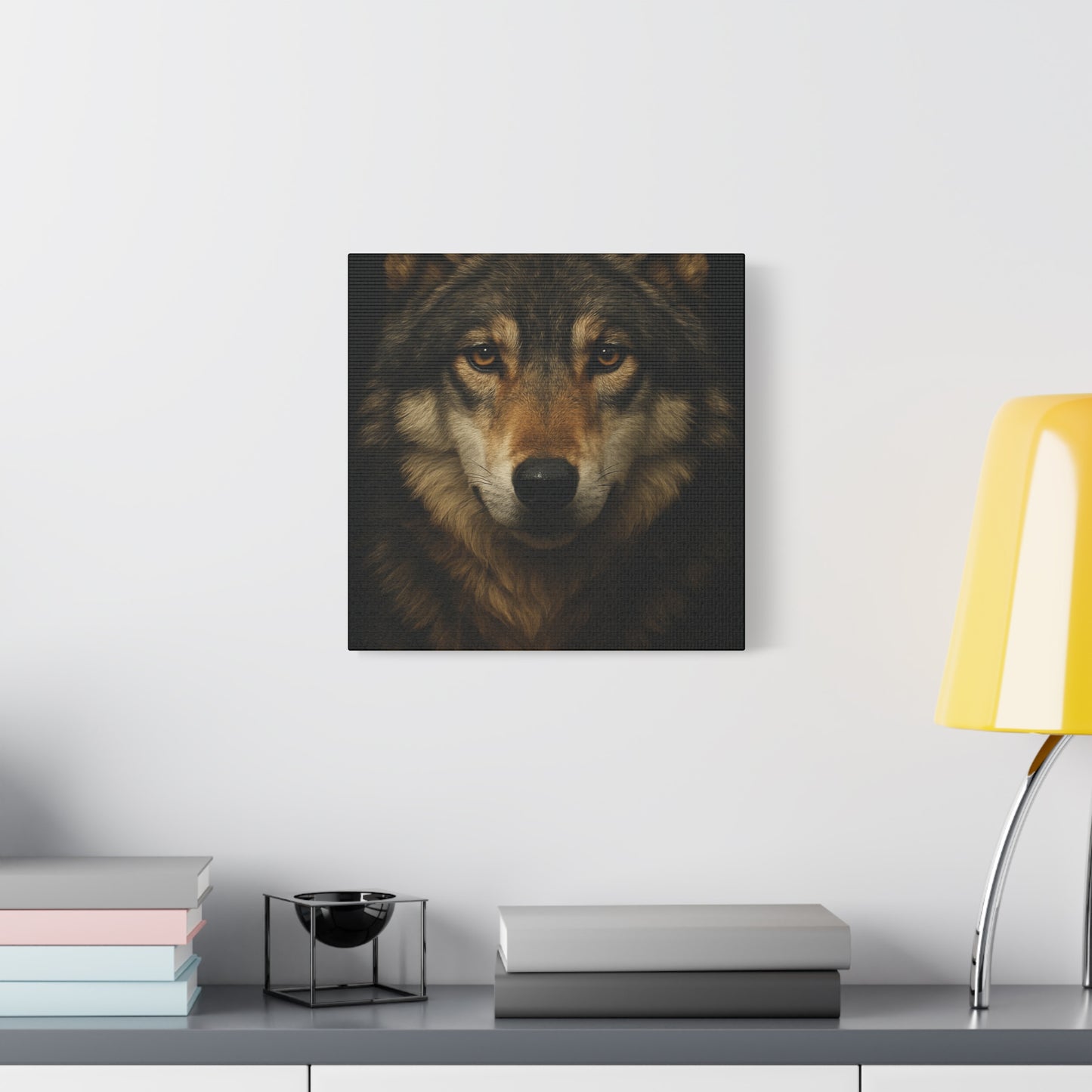 Wolf Portrait Wall Art Print, Nature Decor, Home Office, Animal Lovers Gift, Wildlife Artwork, Forest Themed Decoration
