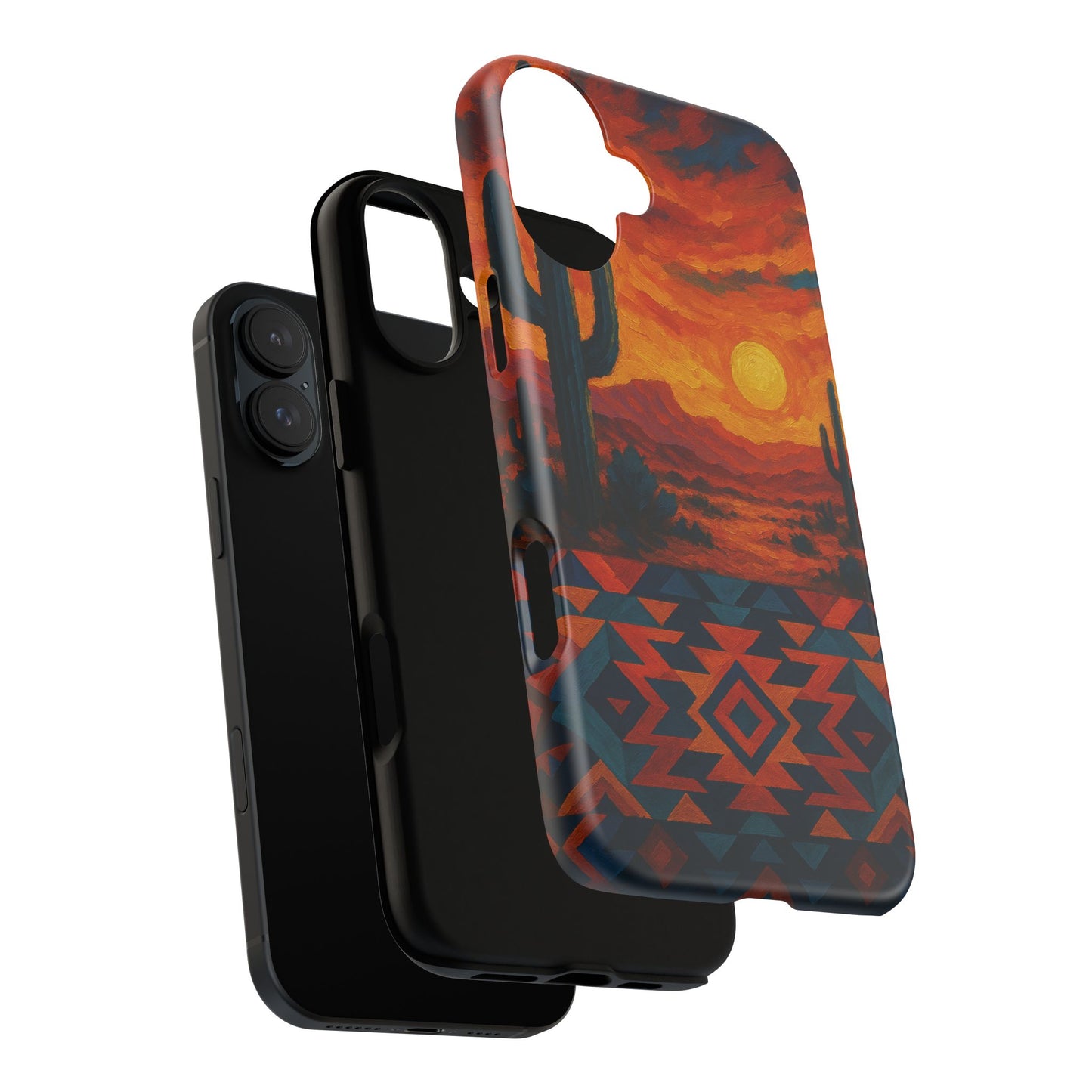 Desert Sunset Majesty – Southwestern Art Phone Case