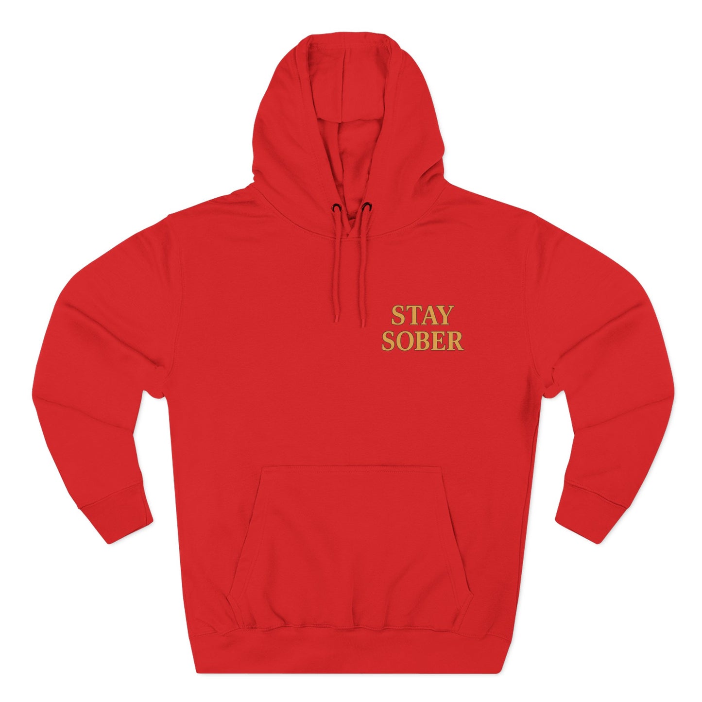 Samurai hoodie- Stay Sober, Defend Peace | Cozy Sweatshirt for Wellness, Gratitude Gifts, Motivation, Mindfulness