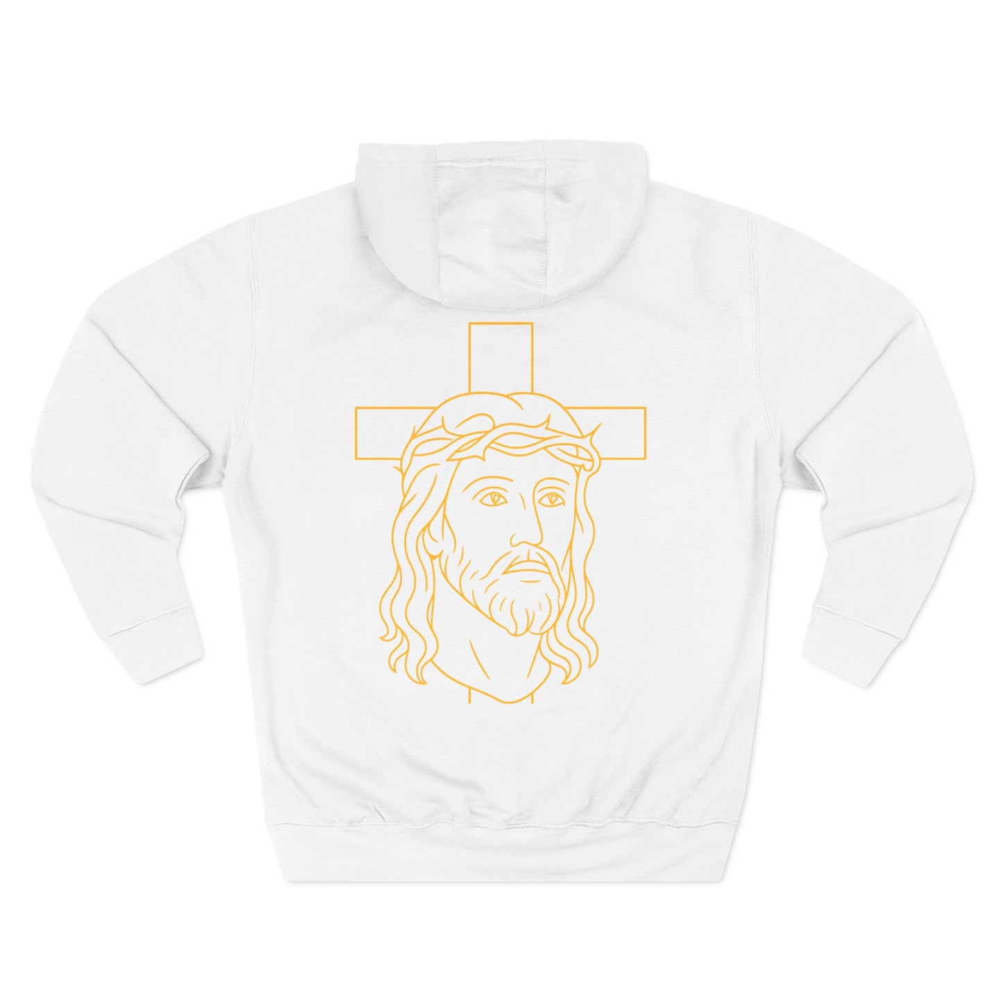 Stay Sober x Faith Hoodie – Gold & Black Christian Recovery Design