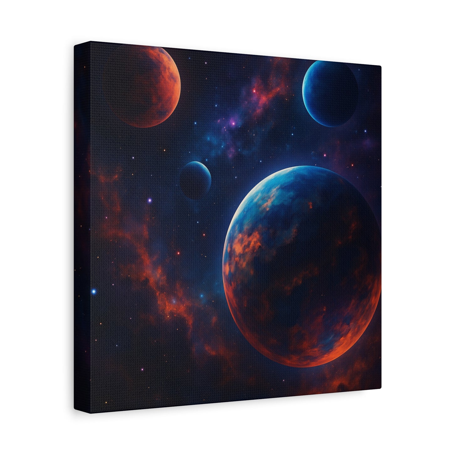 Cosmic Wall Art, Galaxy Canvas, Space Decor, Home Decoration, Astronomical Print, Nebula Artwork, Starry Wall Hanging