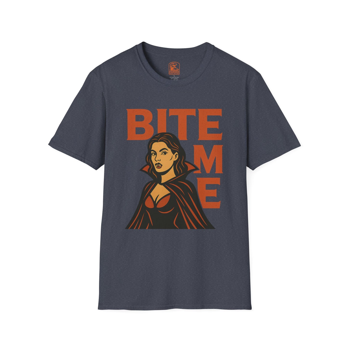 Vampire Bite Me T-Shirt, Halloween Costume Tee, Unisex Graphic Shirt, Spooky Party Outfit, Vampire Theme Fashion