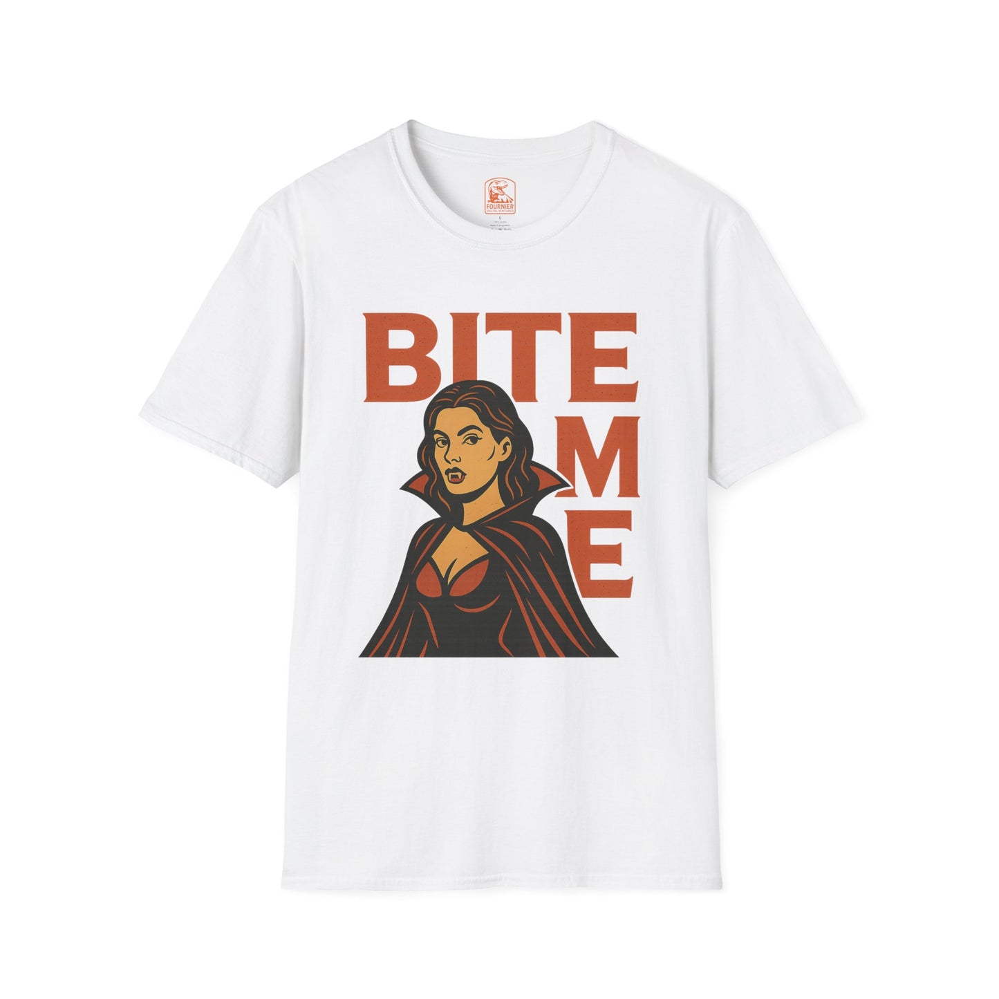 Vampire Bite Me T-Shirt, Halloween Costume Tee, Unisex Graphic Shirt, Spooky Party Outfit, Vampire Theme Fashion
