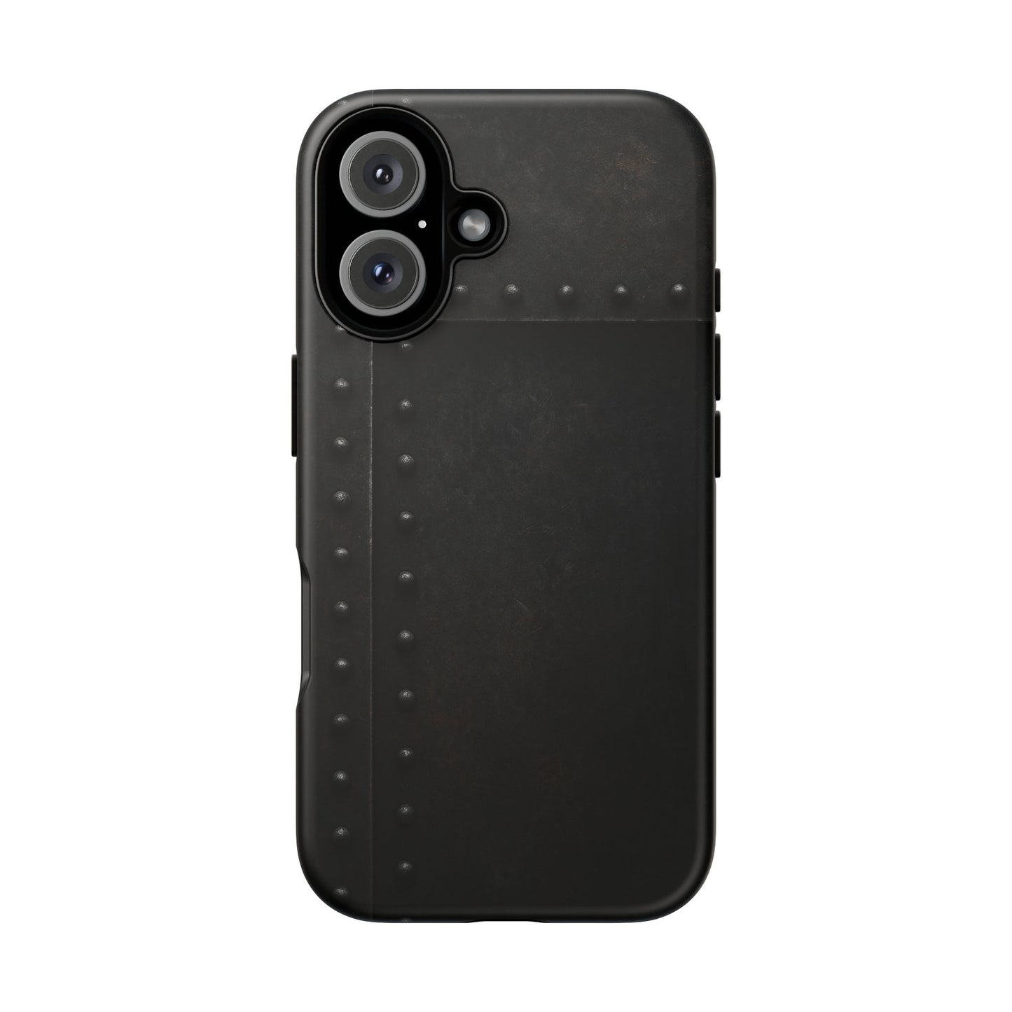 Steel & Smoke – Riveted Shadows Phone Case